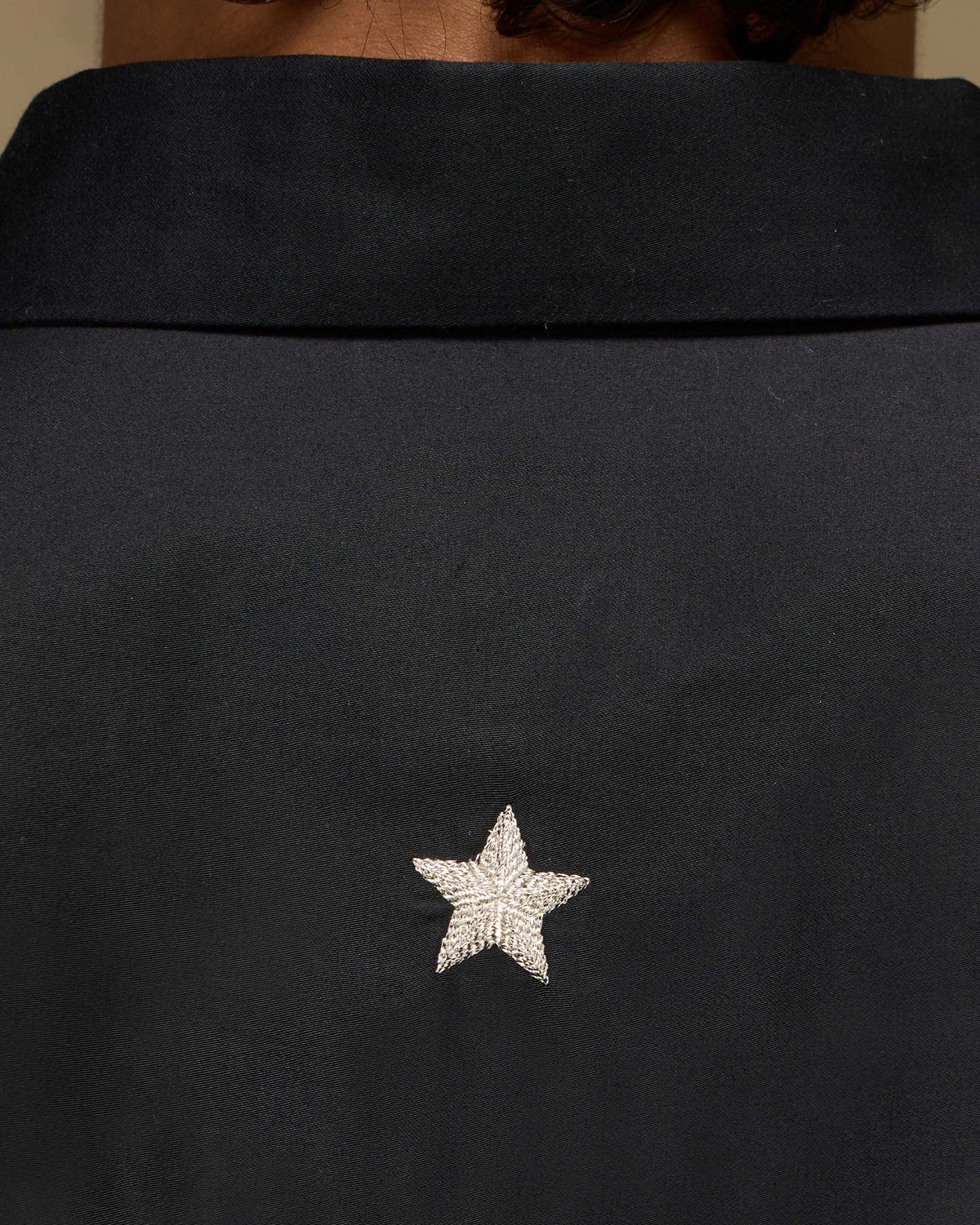 Midnight Shirt - Cotton Satin Classic Fit