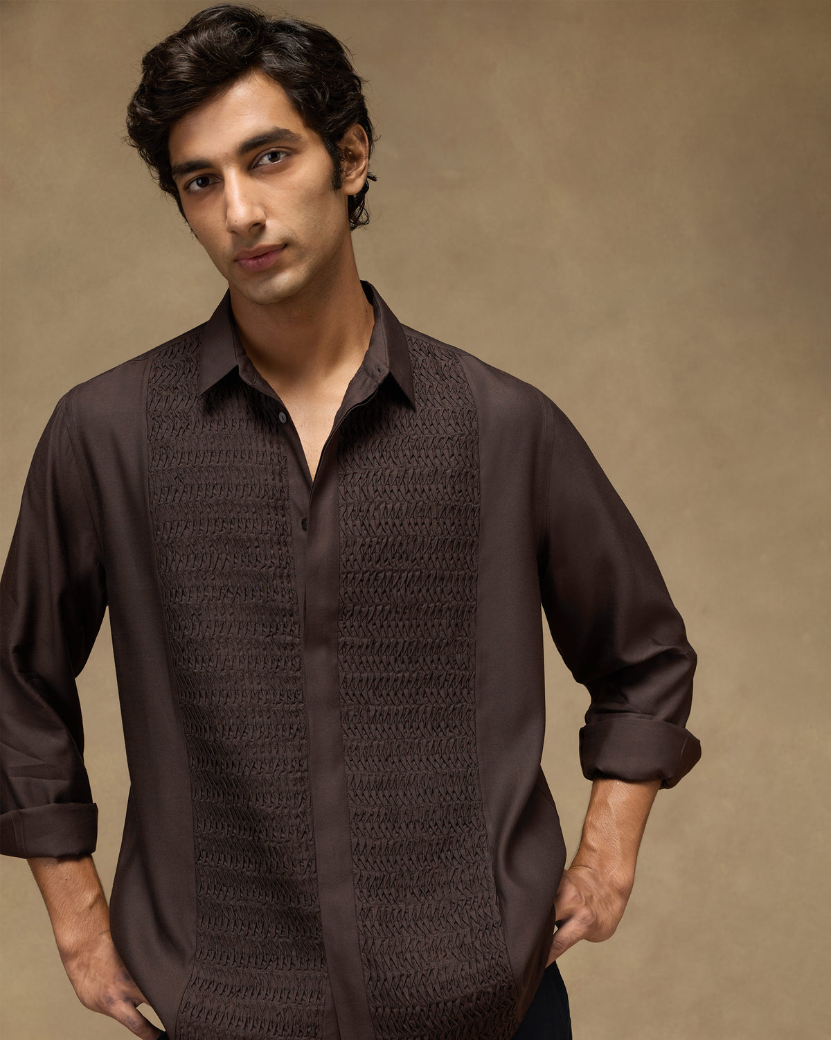 Afterhours Shirt - Viscose Silk Classic Fit