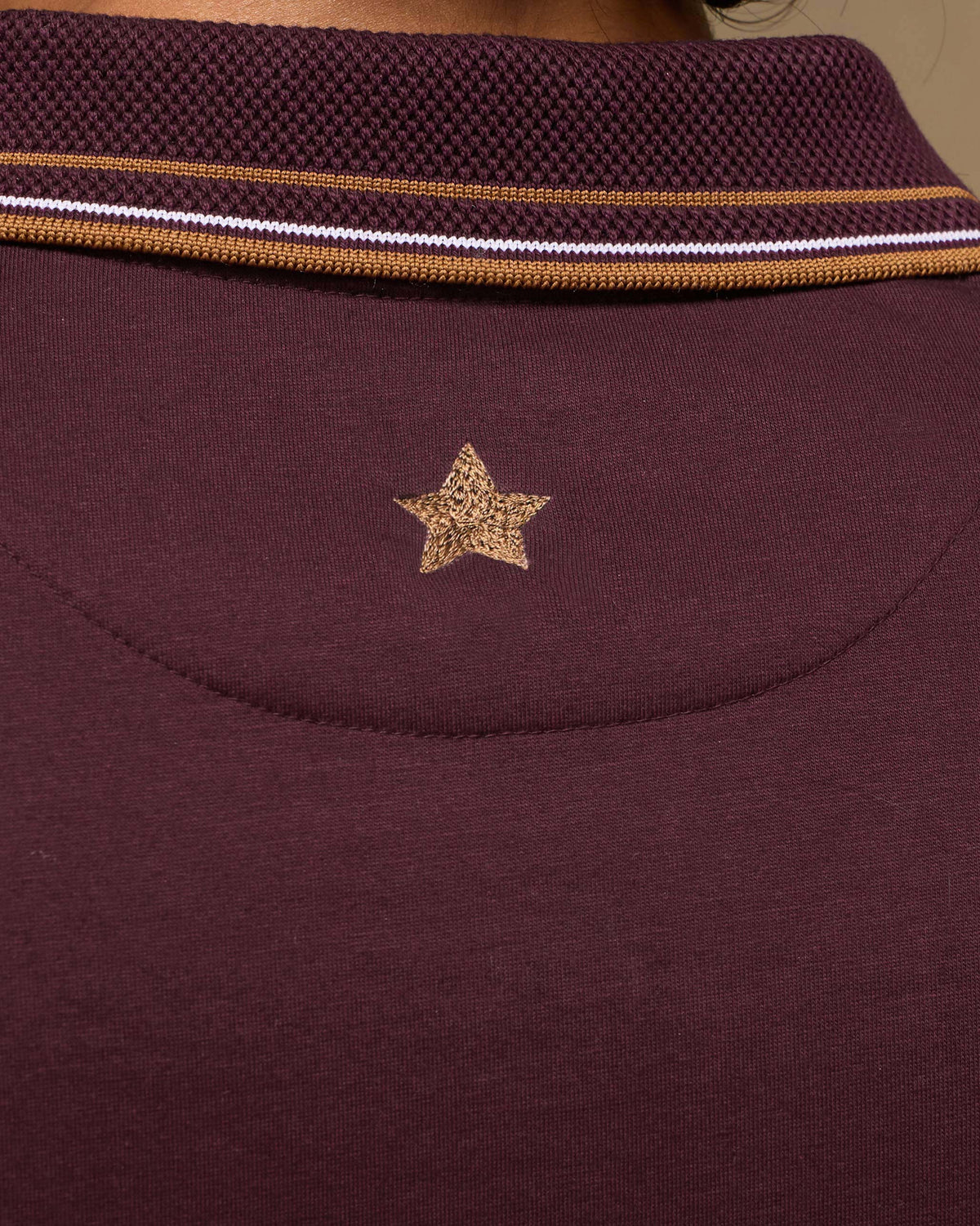 Stag Polo T-Shirt - Mercerised Cotton Classic Fit