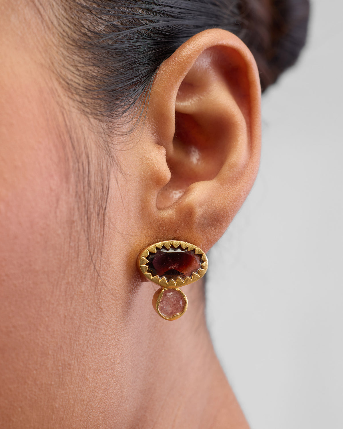 Coastline Earrings - Gold