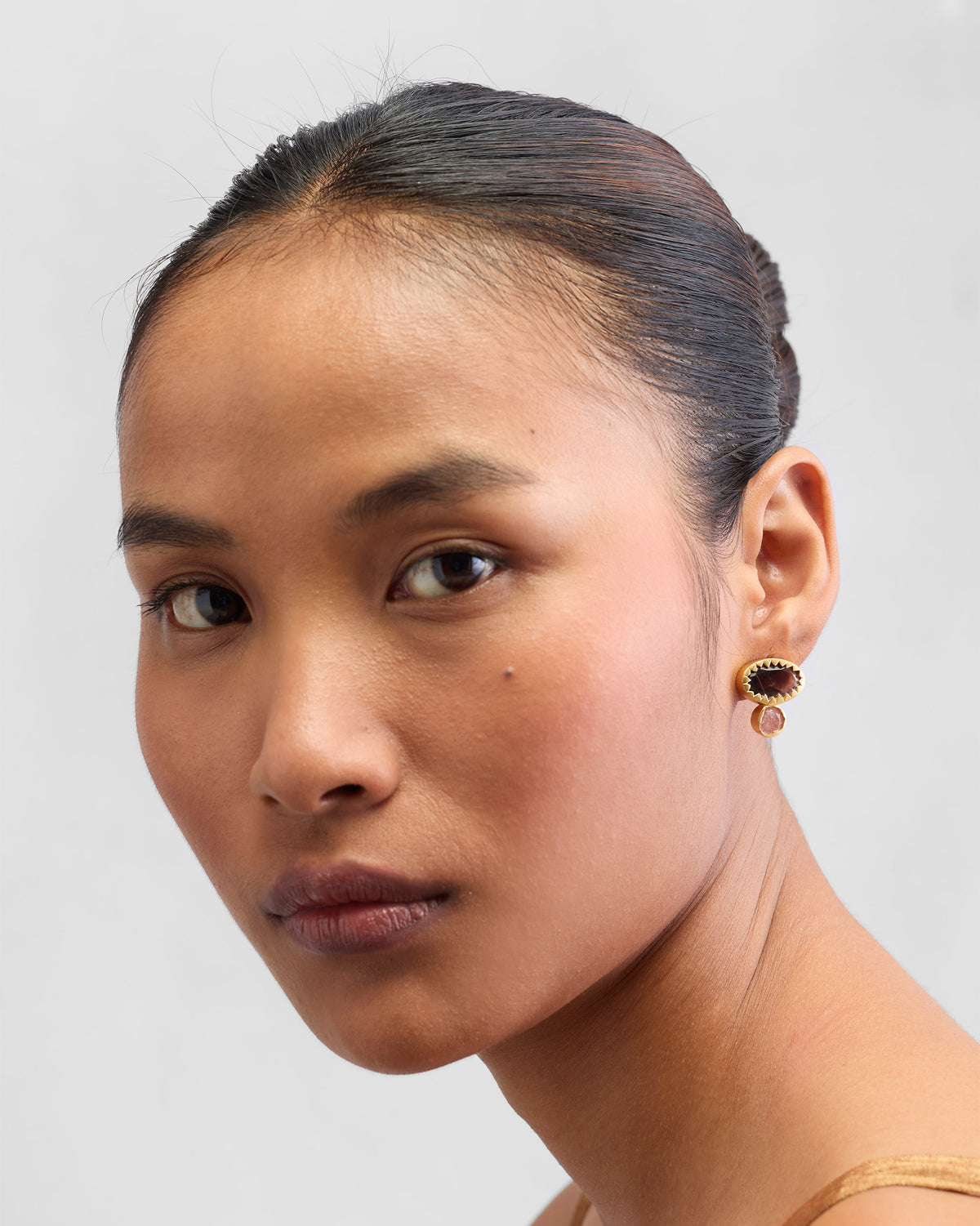 Coastline Earrings - Gold