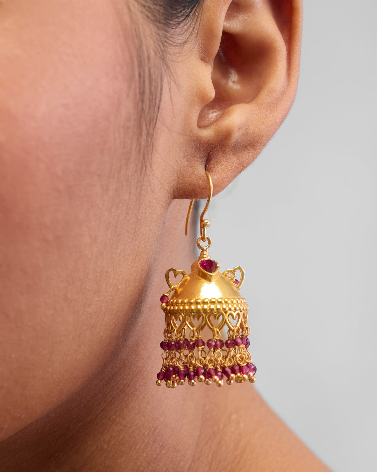 Kaveri Jhumka - Gold