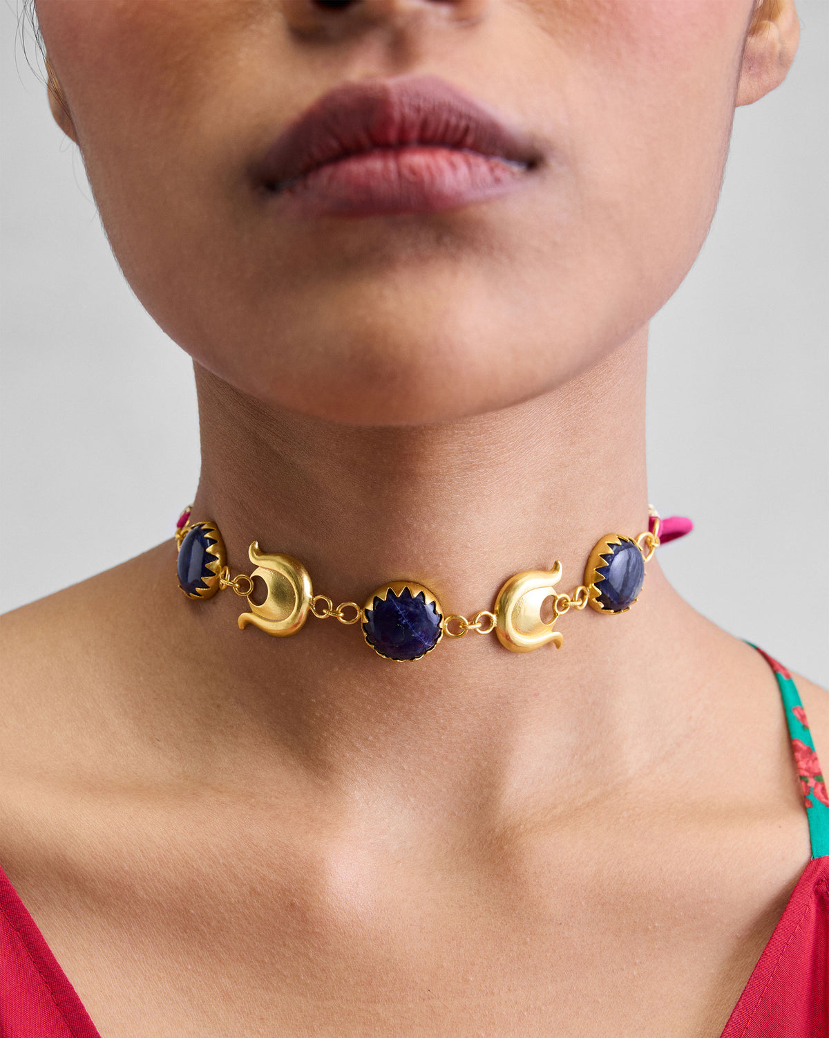 Chandphool Choker - Gold
