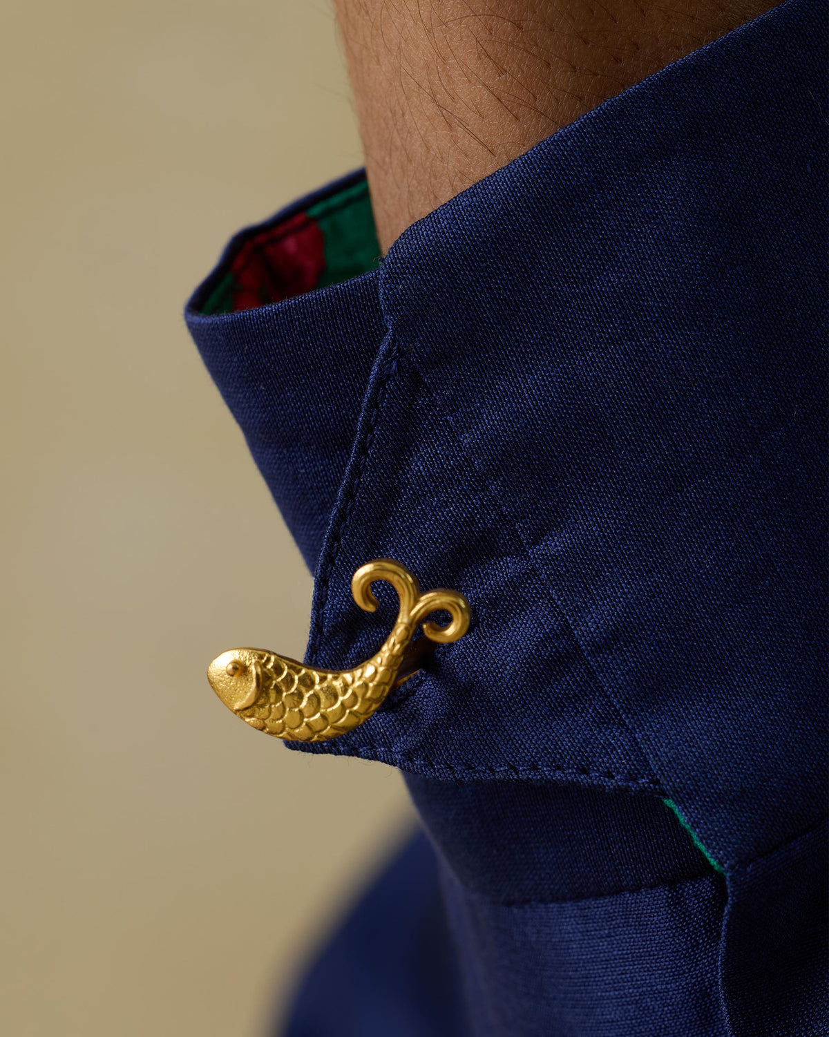 Jalpari Cufflinks - Gold