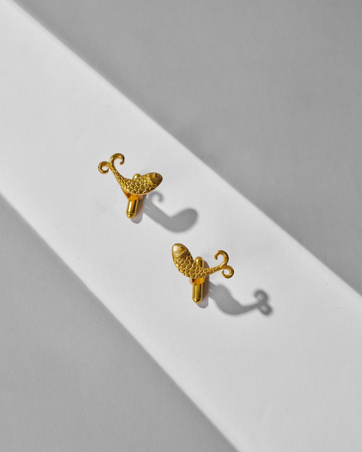 Jalpari Cufflinks - Gold
