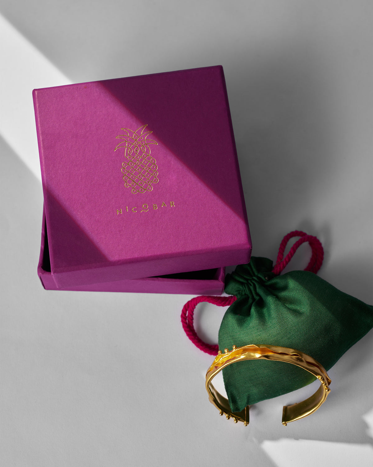 Dhaara Cuff - Gold