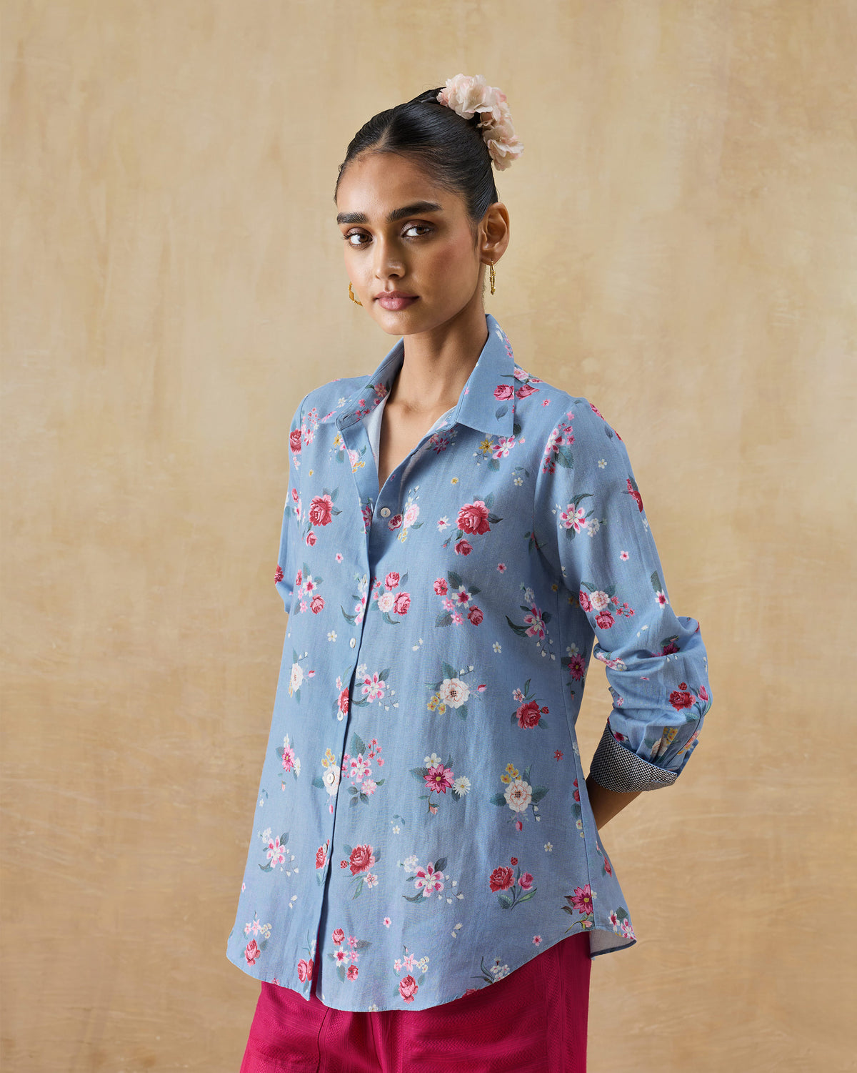 Detour Shirt - Cotton Linen Regular Fit
