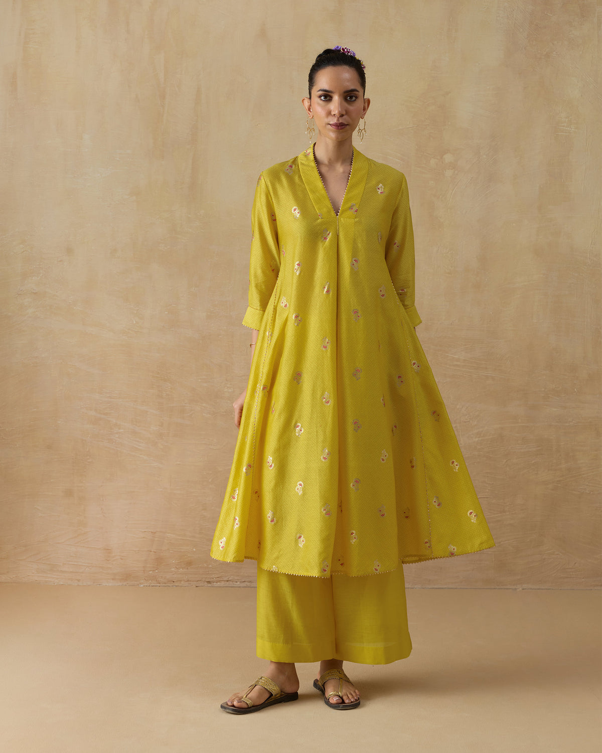 Basic Pyjamas - Cotton Silk A-Line Fit