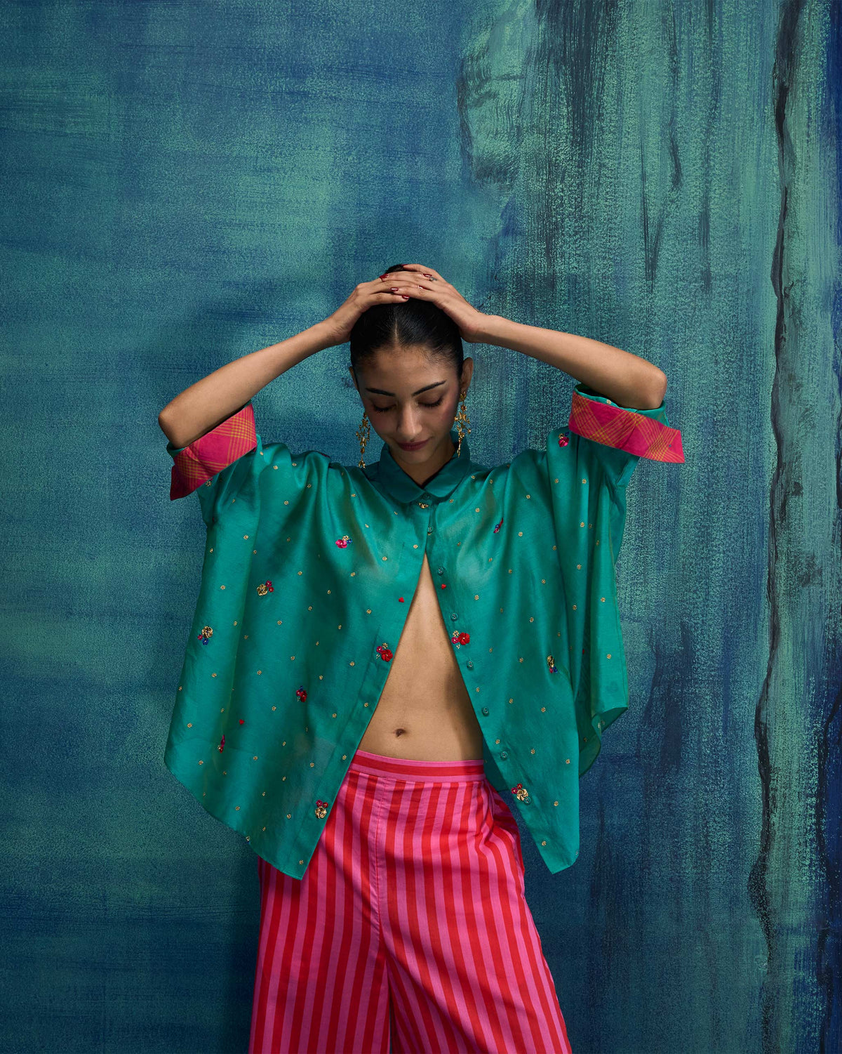 Boxy Shirt - Cotton Silk Loose Fit