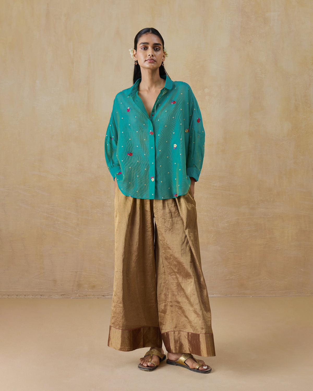 Boxy Shirt - Cotton Silk Loose Fit