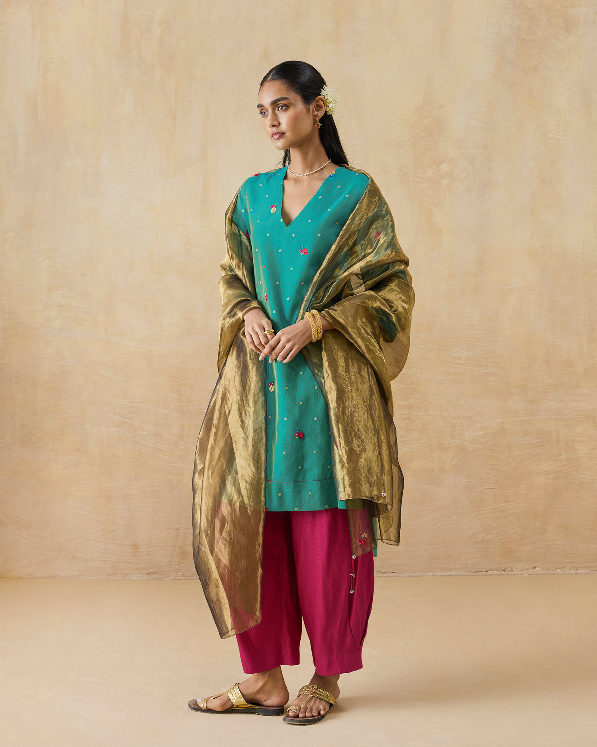 Twilight Kurta - Cotton Silk Regular Fit