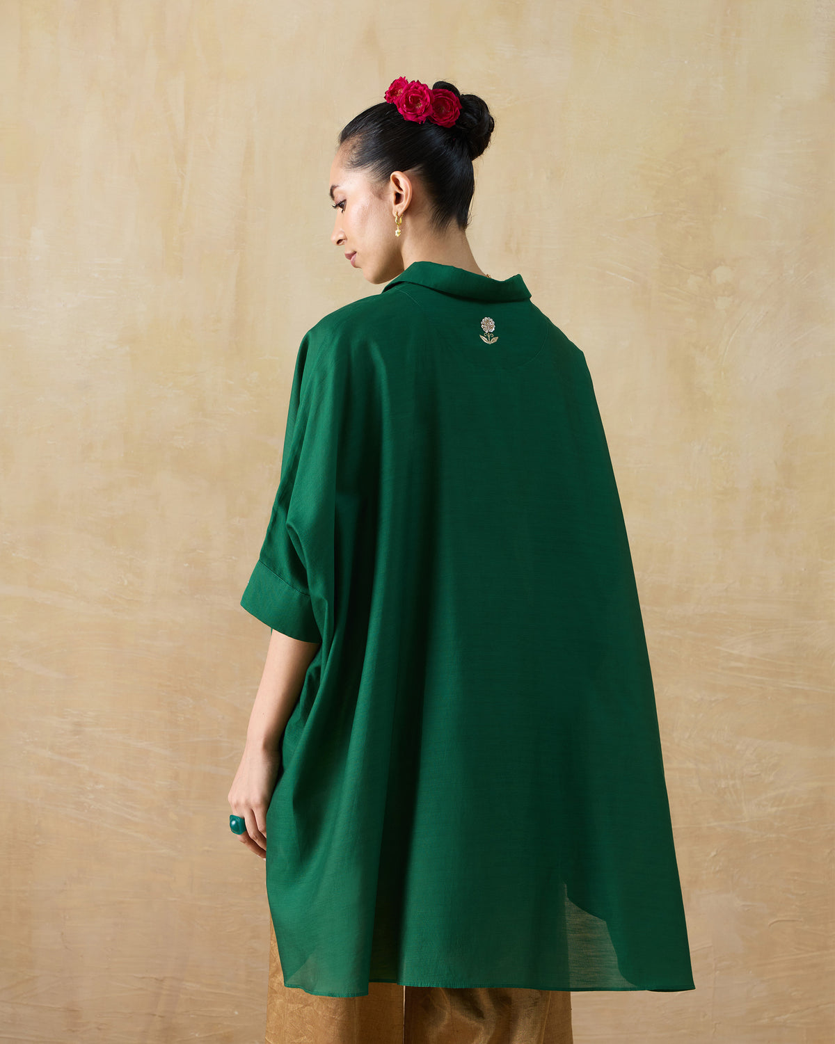 Hala Tunic - Cotton Silk Loose Fit