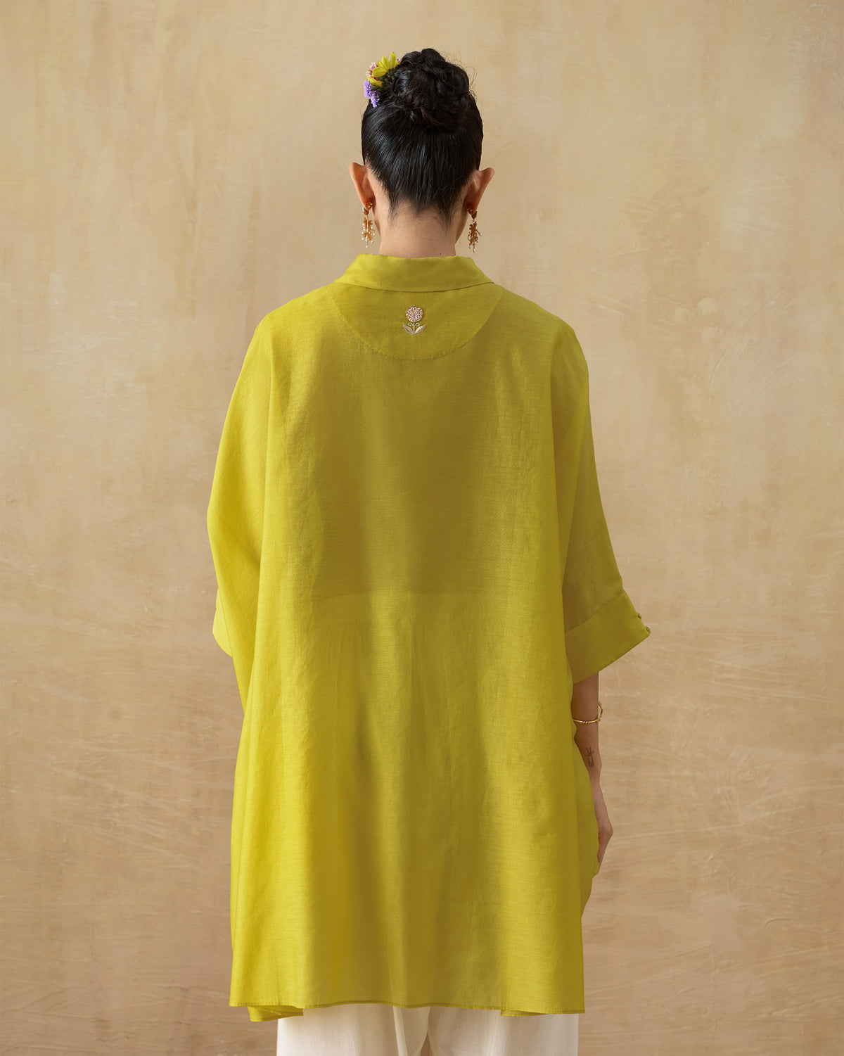 Hala Tunic - Cotton Silk Loose Fit
