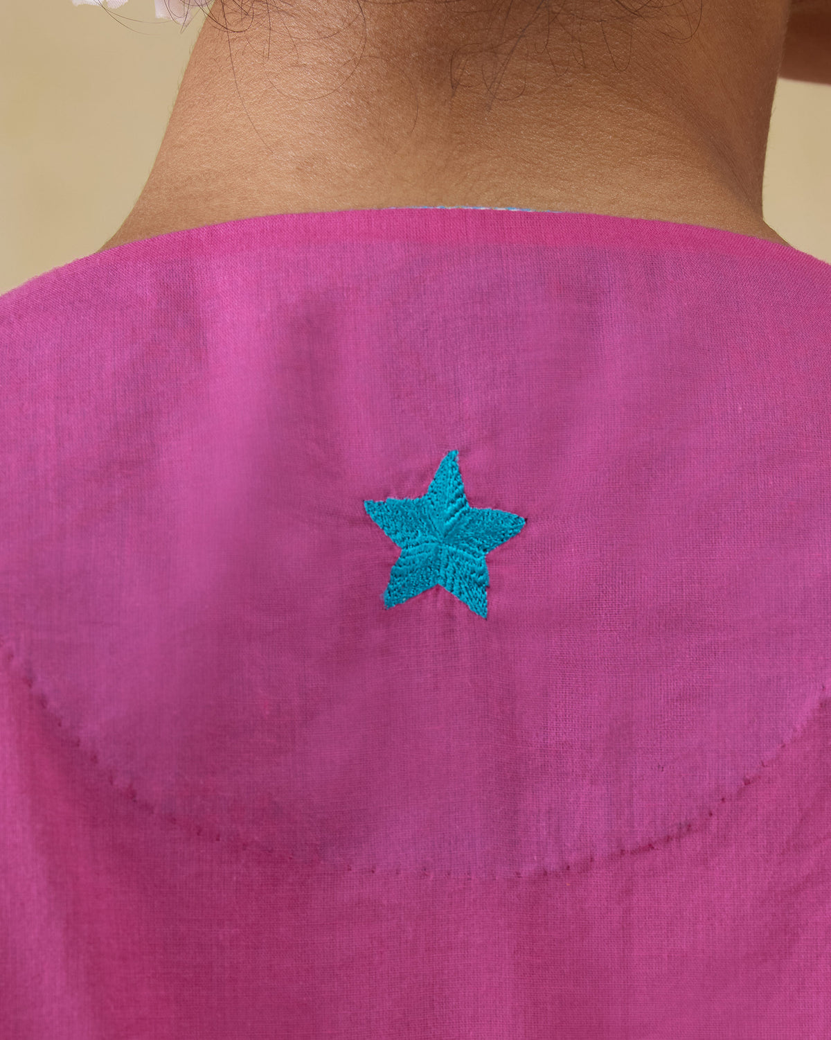 Pintuck Kurta - 100% Cotton Regular Fit