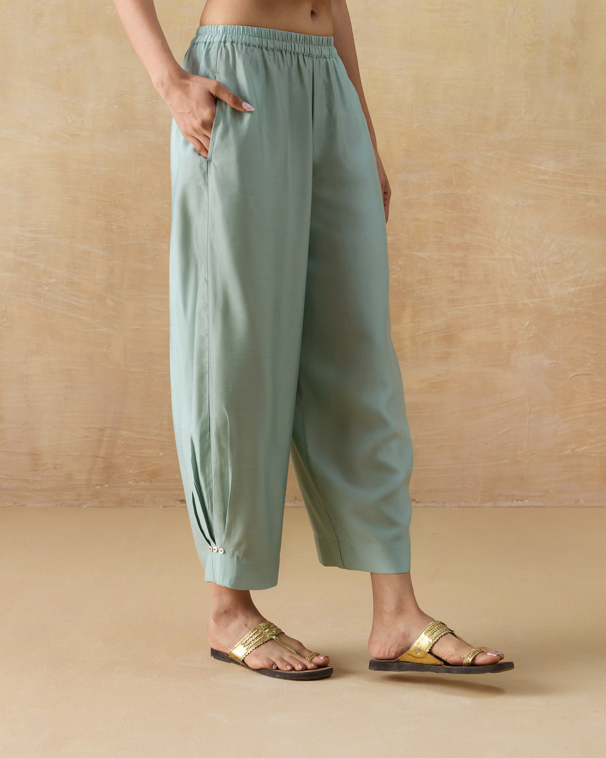Wander Pants - Silk Blend Regular Fit