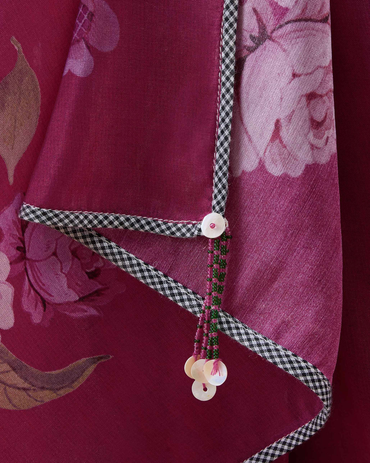 Speckle Sari - Cotton Silk