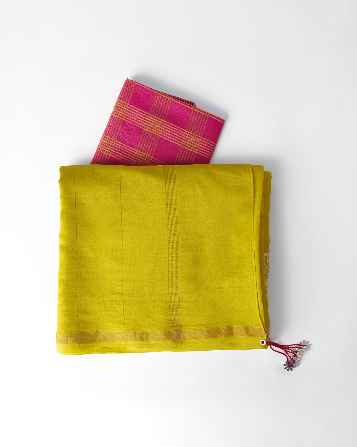 Sunset Sari - Cotton Silk