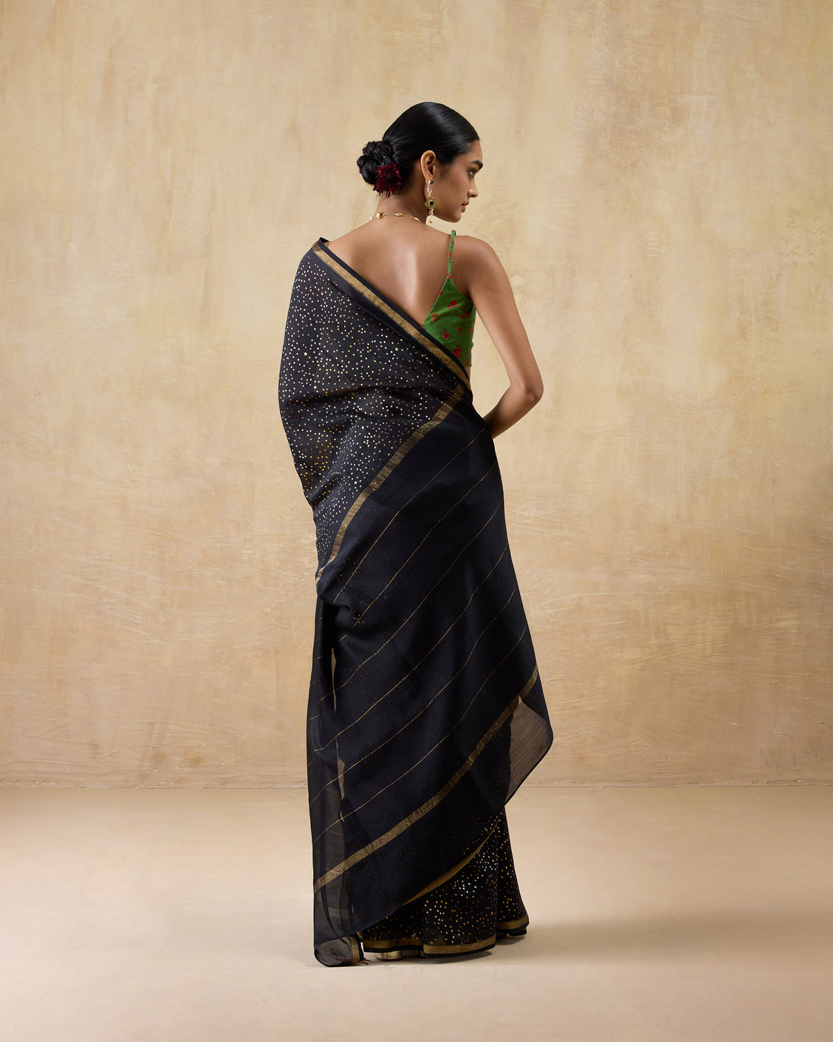 Riverbank Sari - Cotton Silk