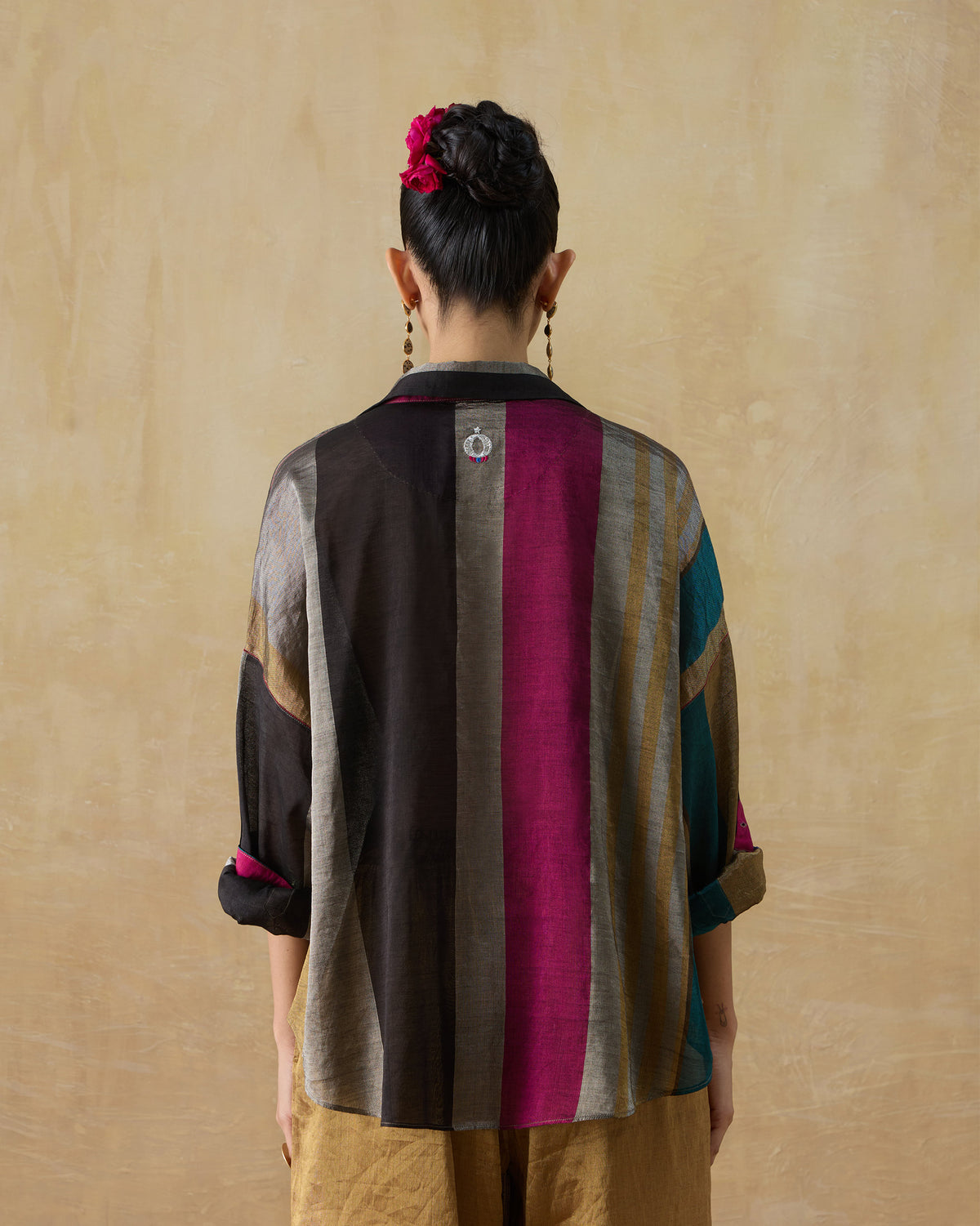 Firefly Shirt - Metallic Tissue Loose Fit