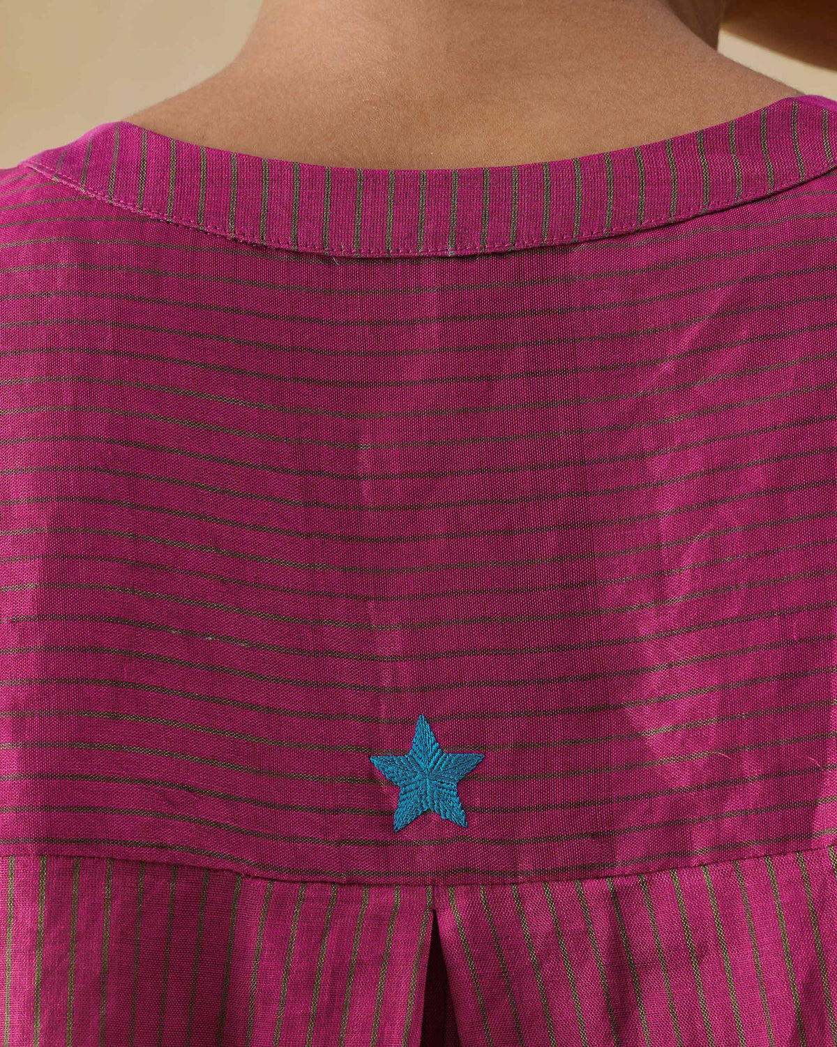 Lazy Sunday Tunic - Metallic Tissue Loose Fit