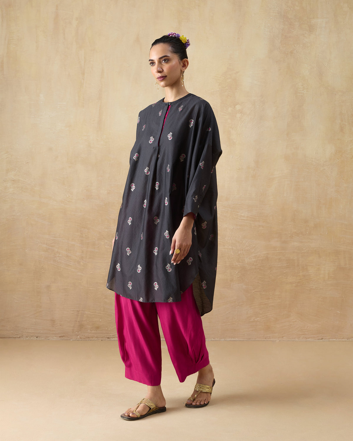 Lazy Sunday Tunic - Cotton Silk Regular Fit