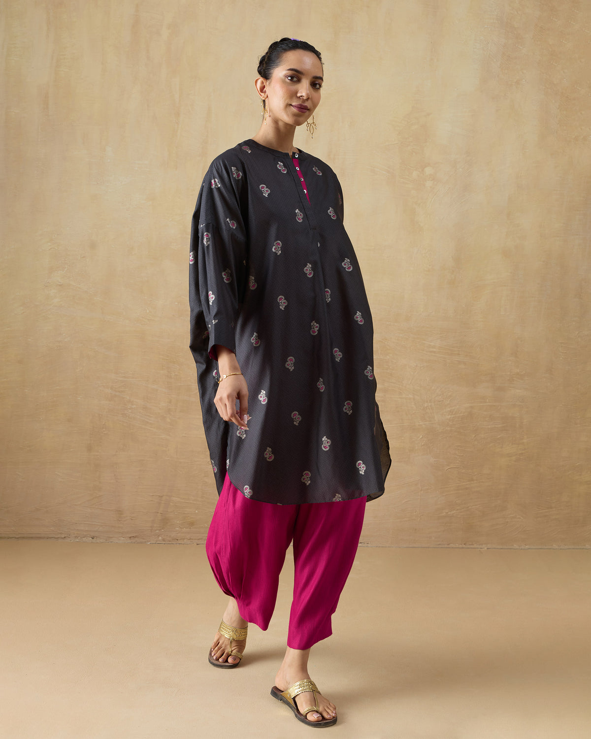 Lazy Sunday Tunic - Cotton Silk Regular Fit