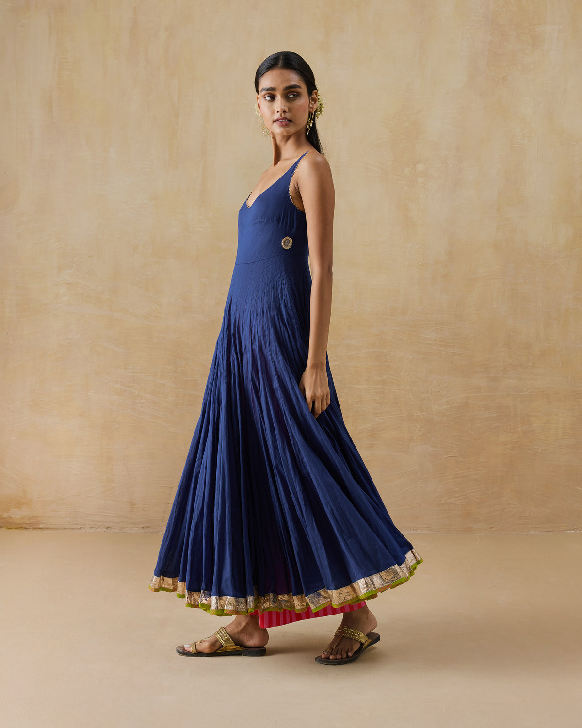 Kochi Kurta - 100% Cotton Flared Fit