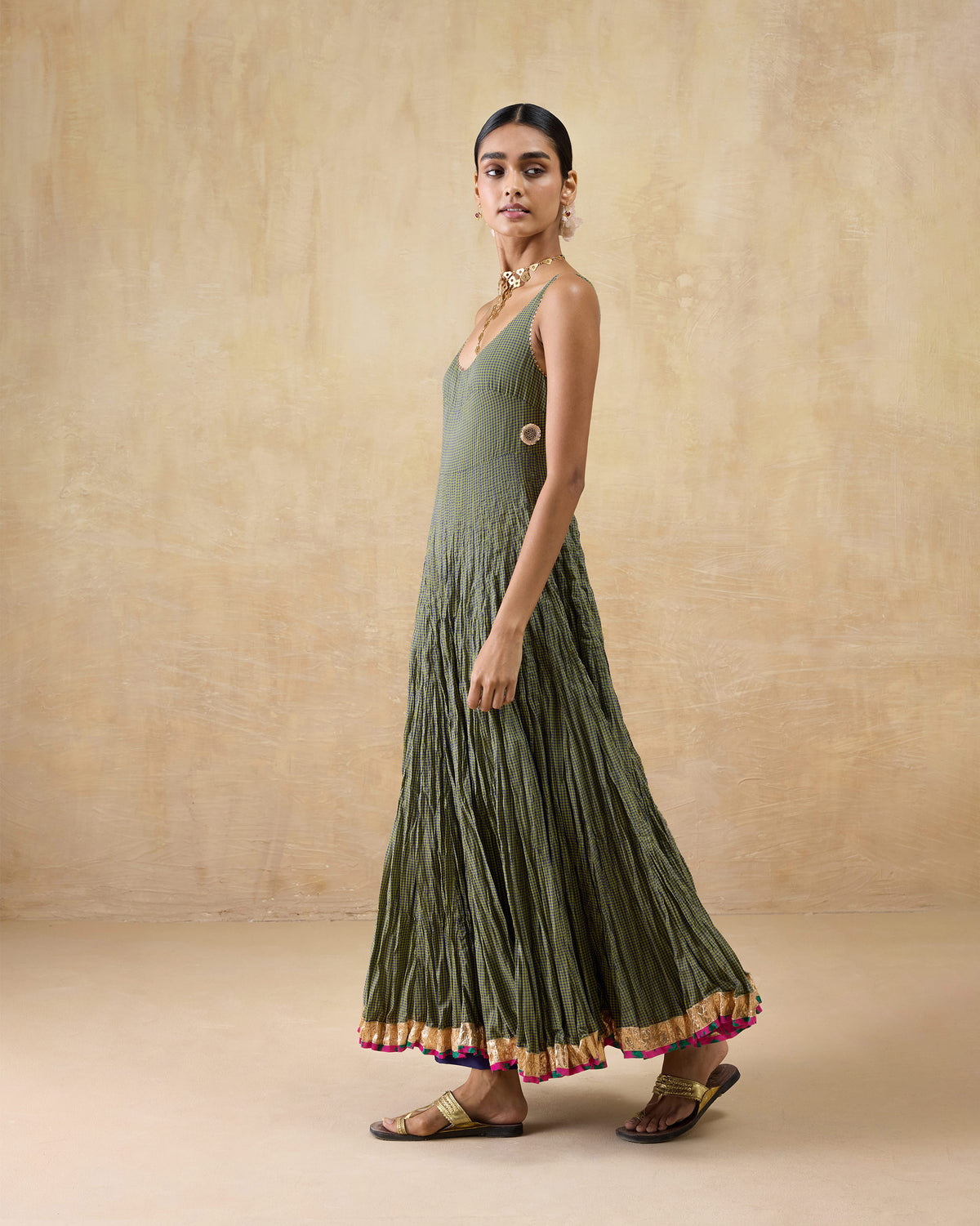 Kochi Kurta - 100% Cotton Flared Fit