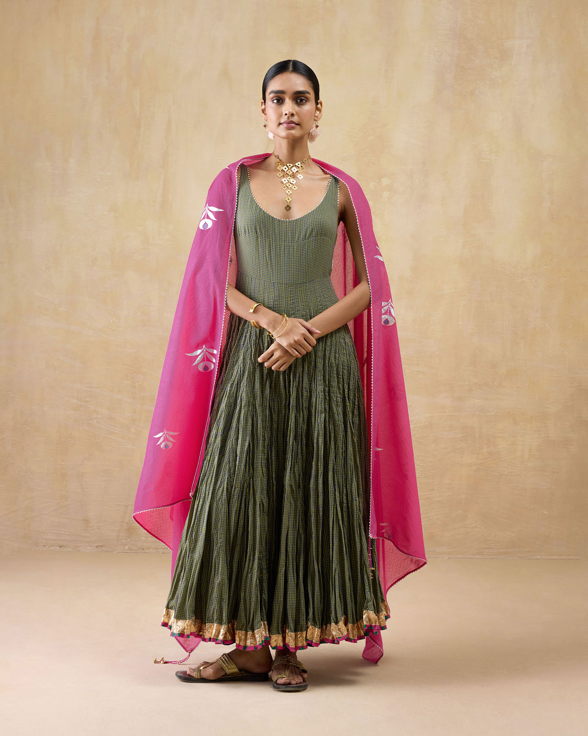 Kochi Kurta - 100% Cotton Flared Fit