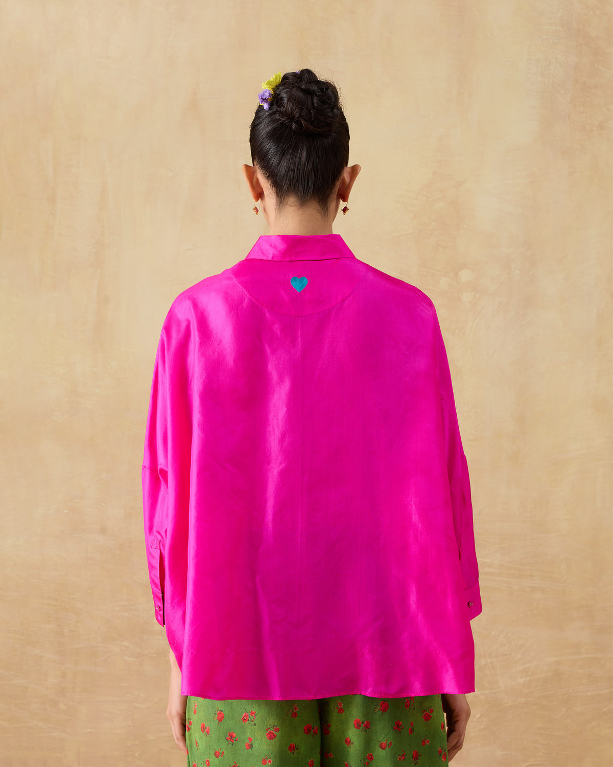 Boxy Shirt - 100% Silk Loose Fit