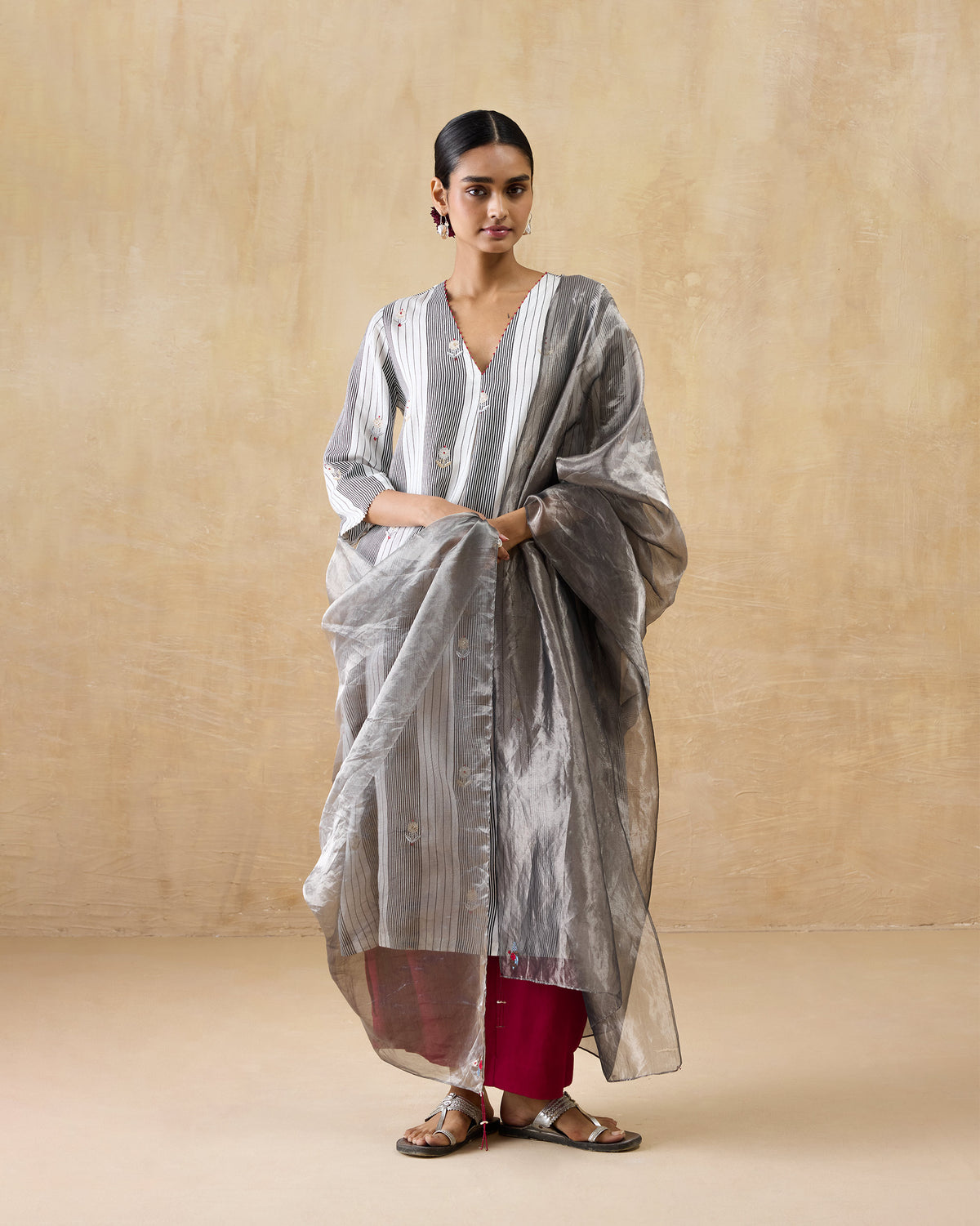 Dash Kurta - Silk Blend Regular Fit