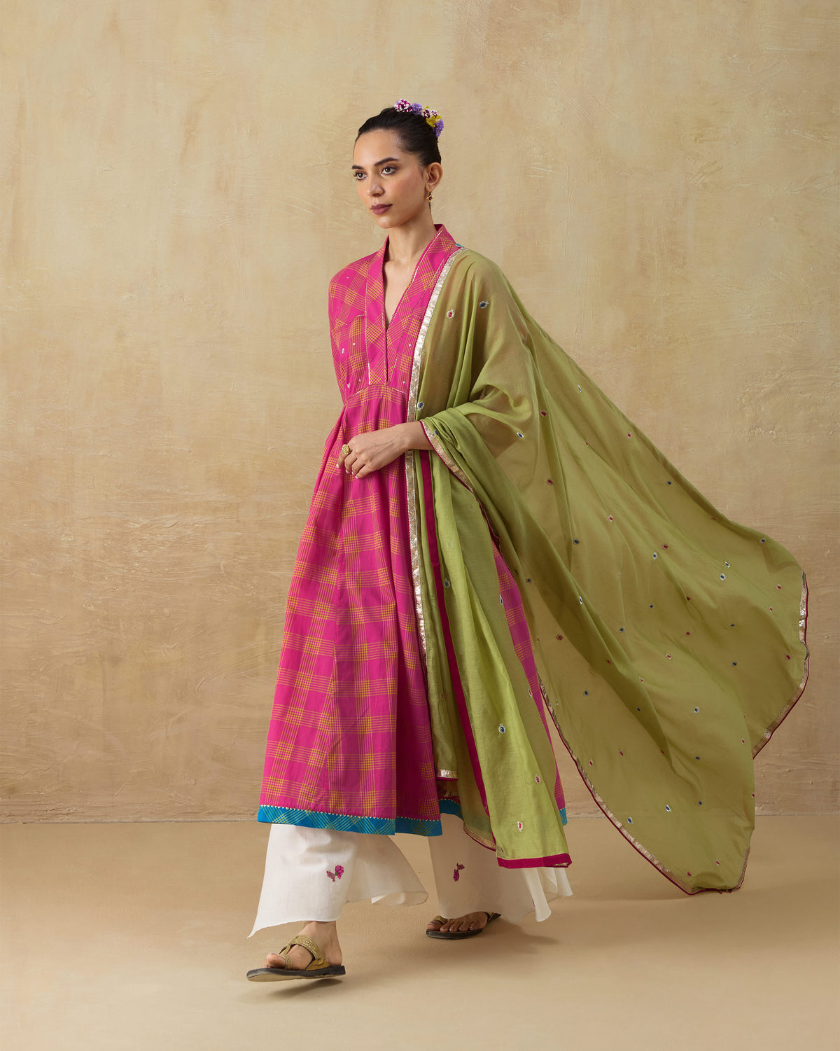 Drifter Kurta - Cotton Flared Fit