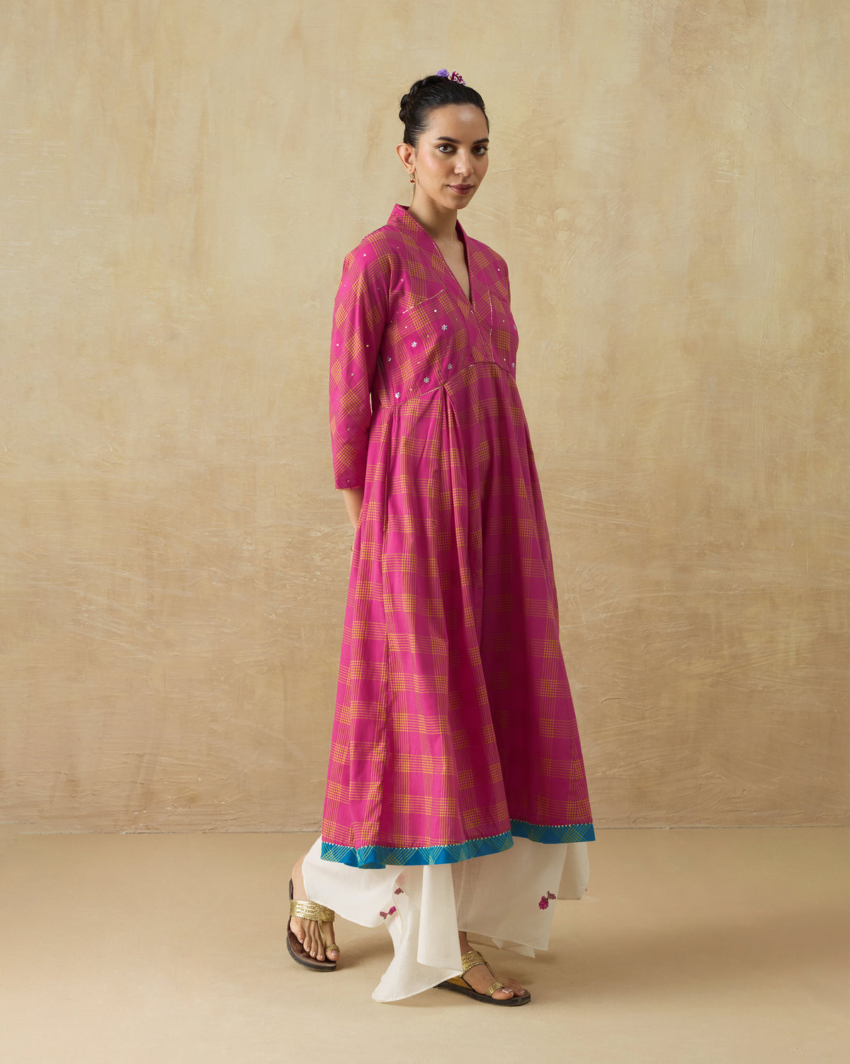 Drifter Kurta - Cotton Flared Fit