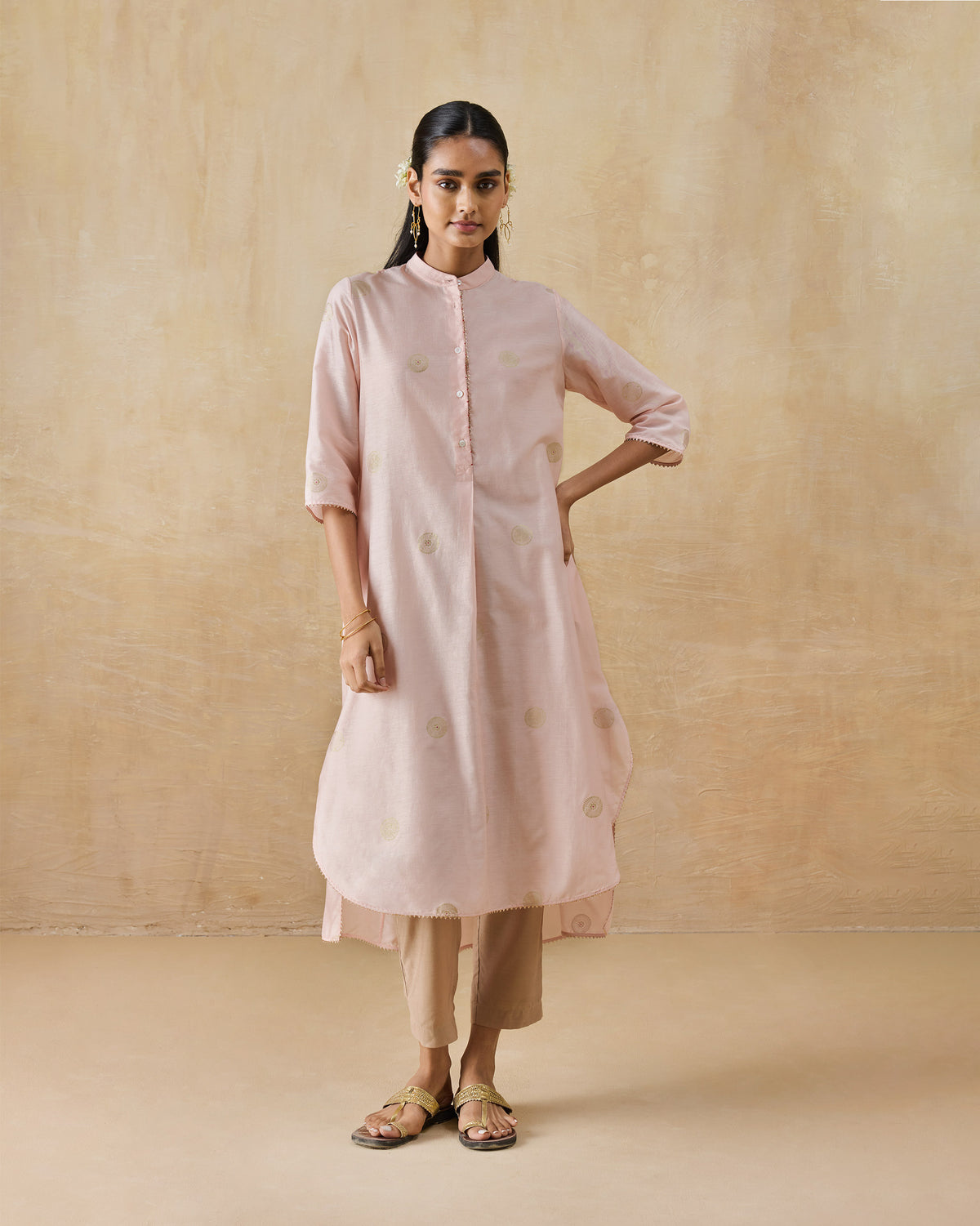 Radiant Kurta - Cotton Silk Regular Fit