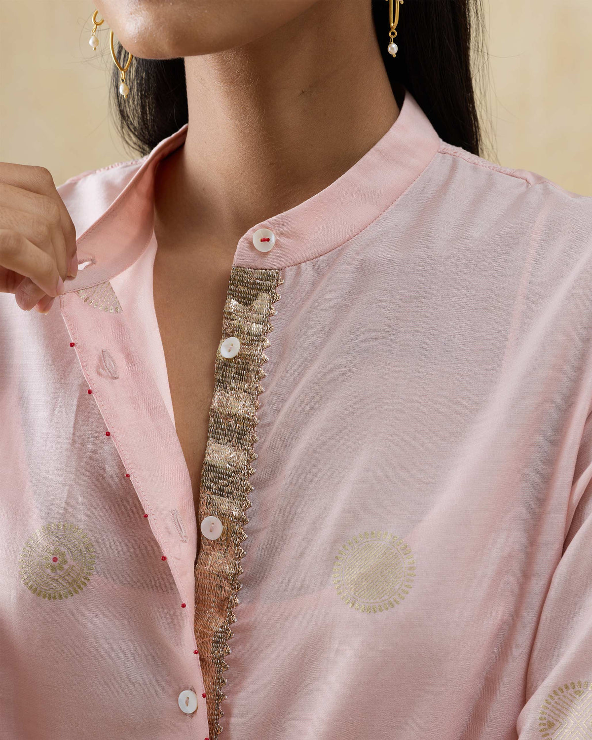 Radiant Kurta - Cotton Silk Regular Fit