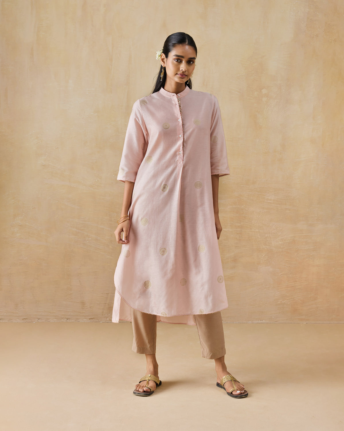 Radiant Kurta - Cotton Silk Regular Fit