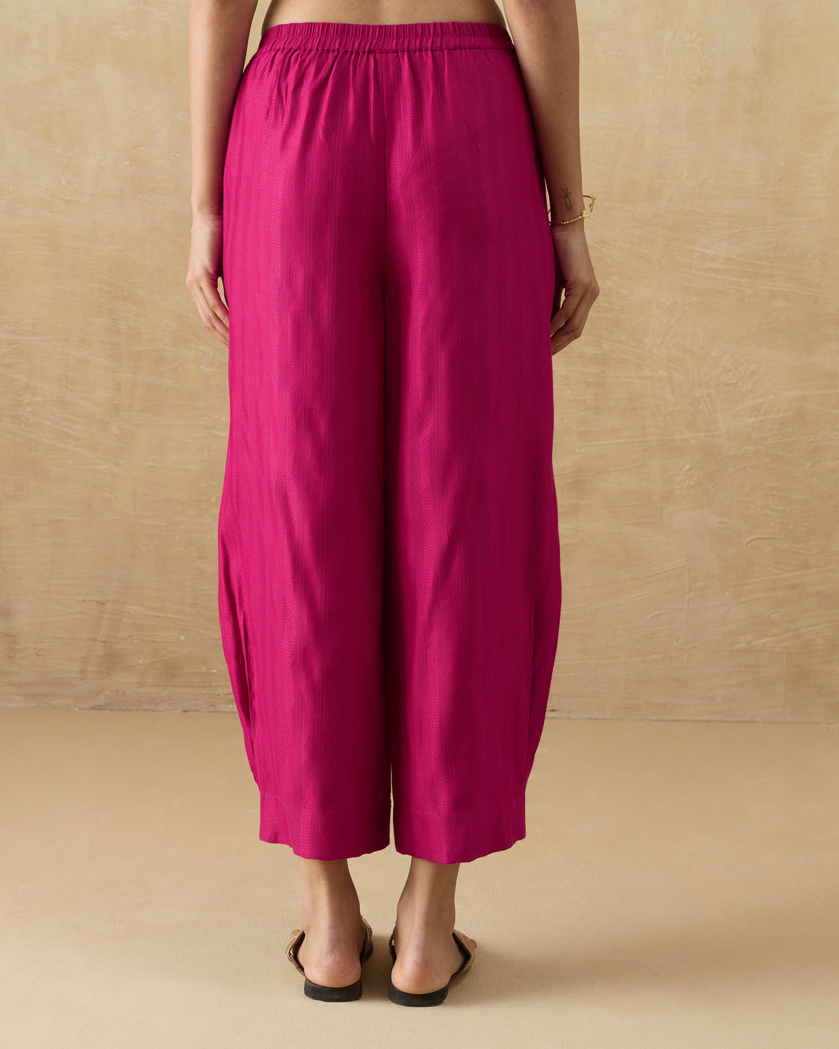 Serene Pants - Silk Blend Relaxed Fit
