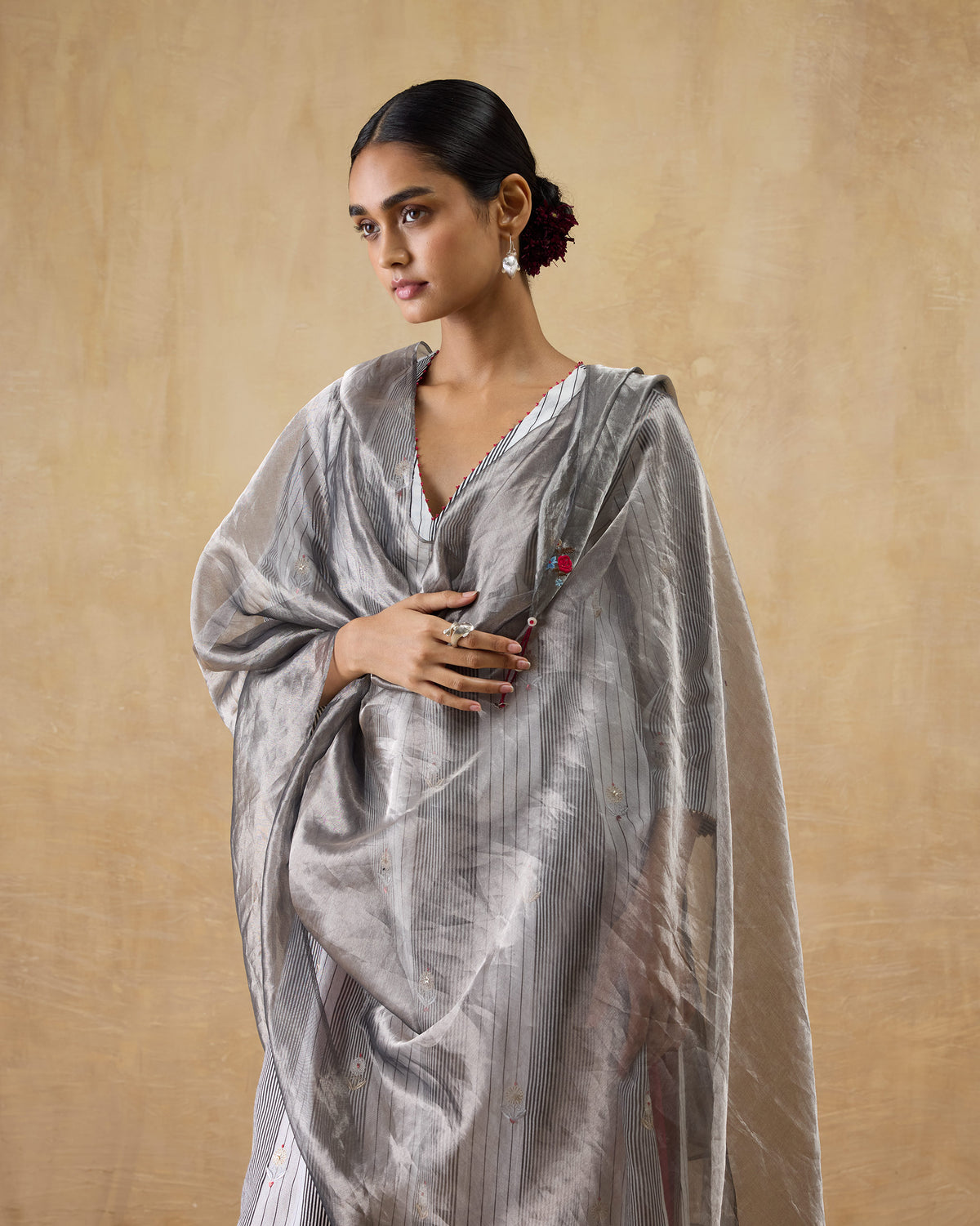 Aluva Dupatta - Cotton Silk
