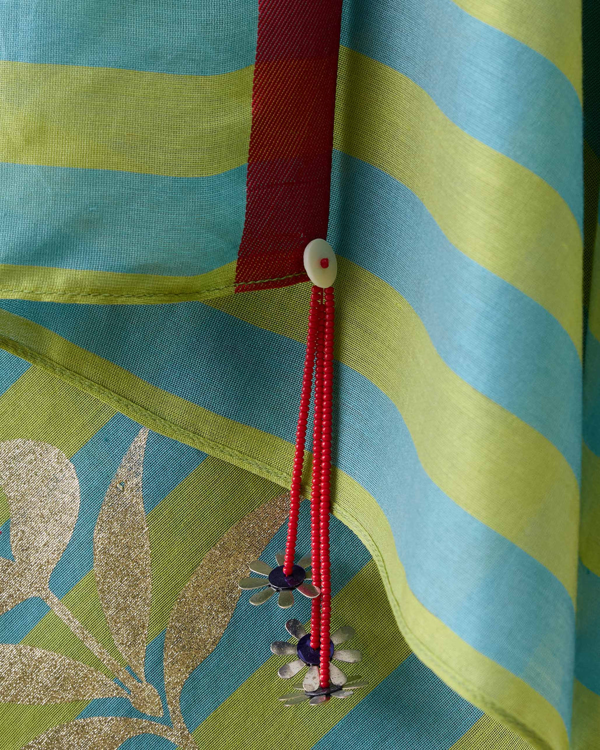 Garden Party Sari - Cotton Silk