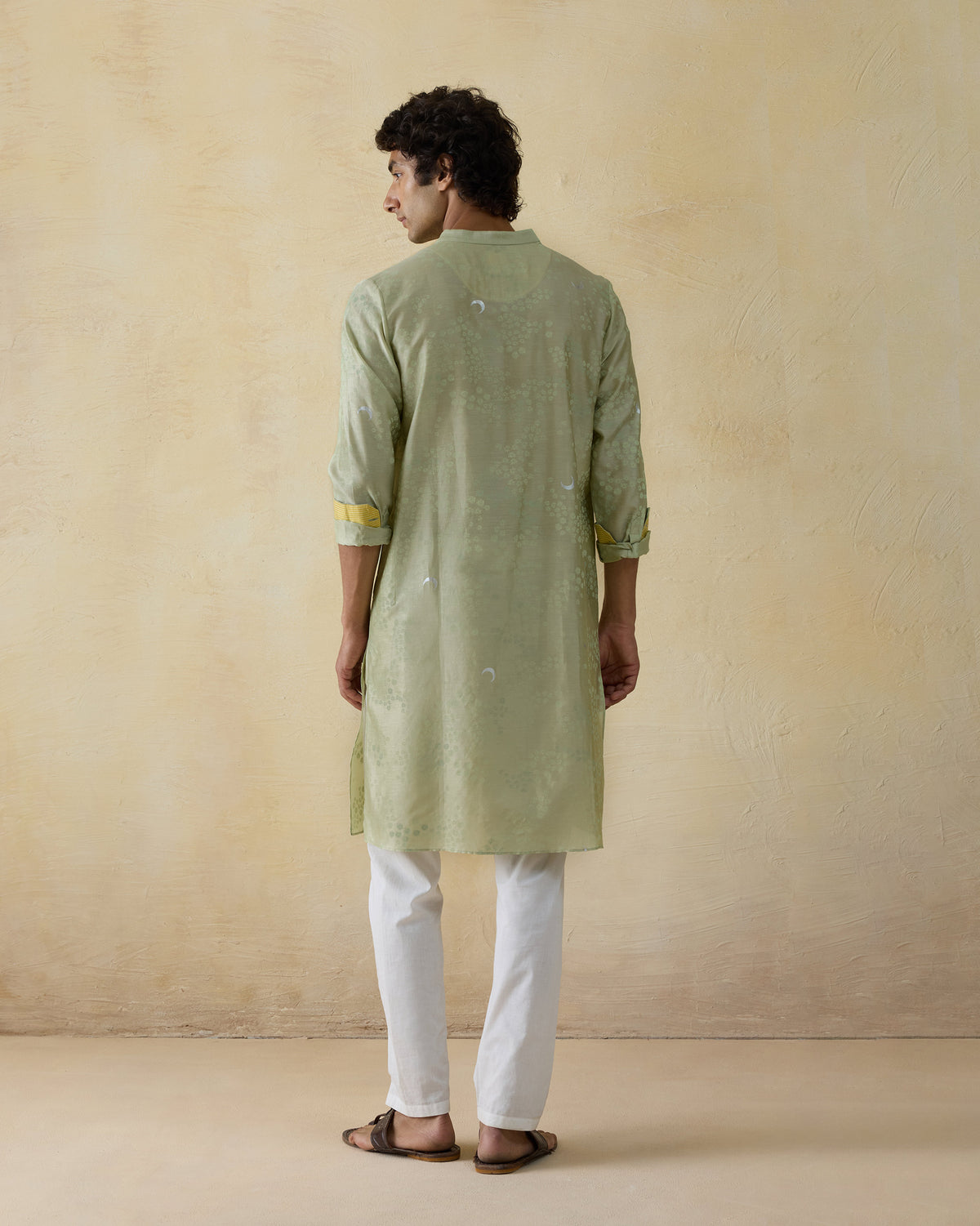 Bageecha Kurta - Cotton Silk Classic Fit