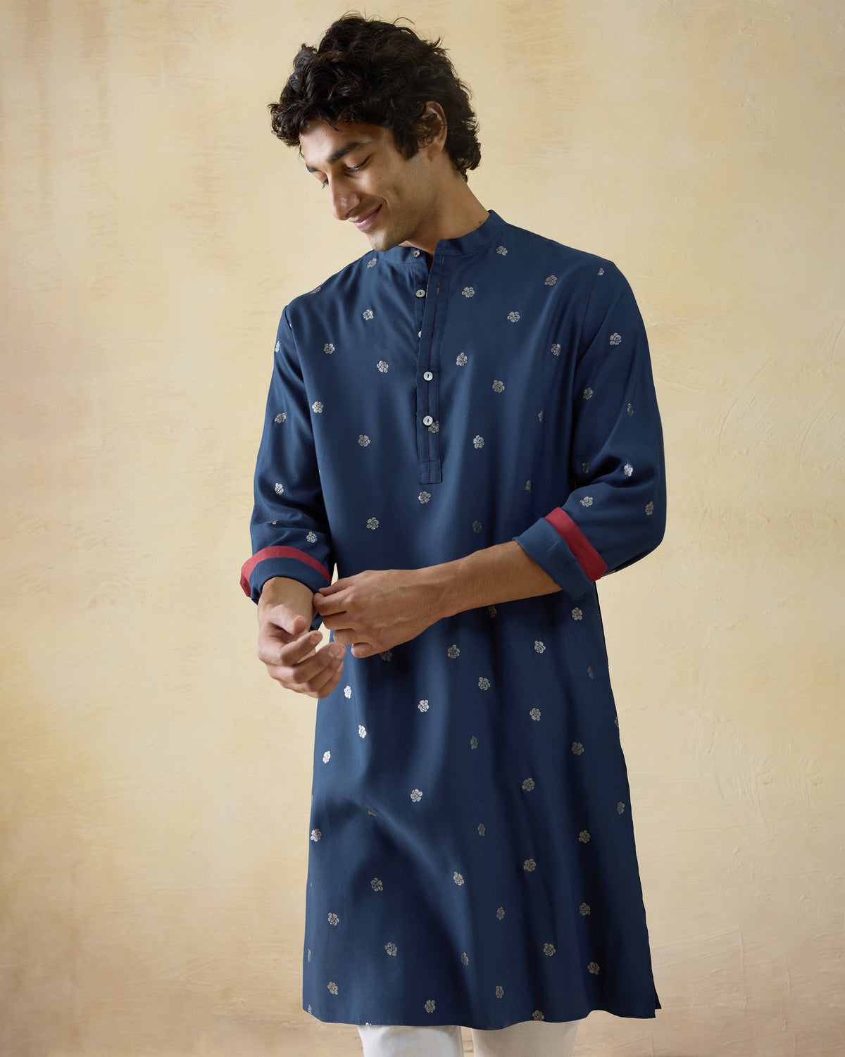 Astral Kurta - Viscose Silk Blend Classic Fit