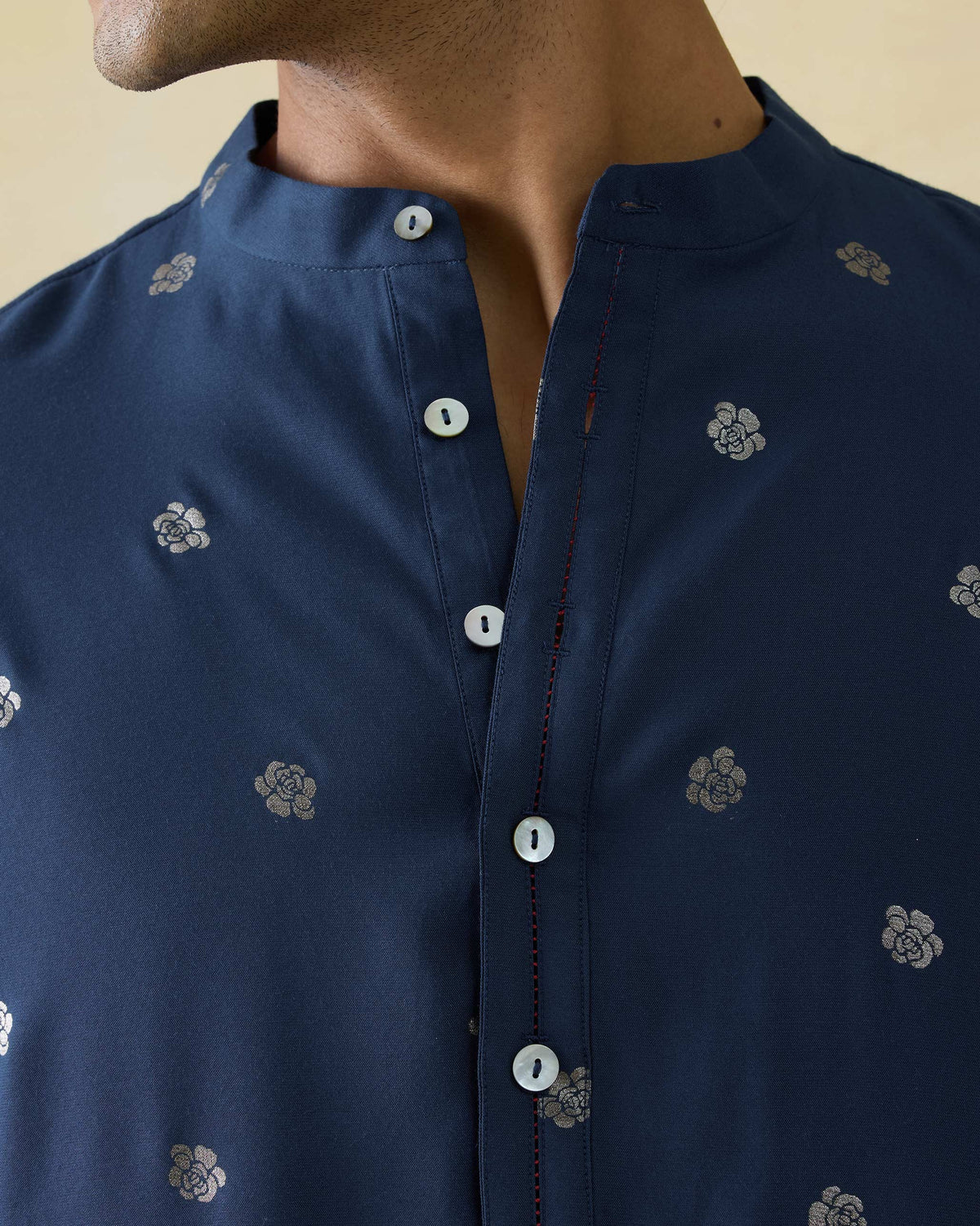 Astral Kurta - Viscose Silk Blend Classic Fit