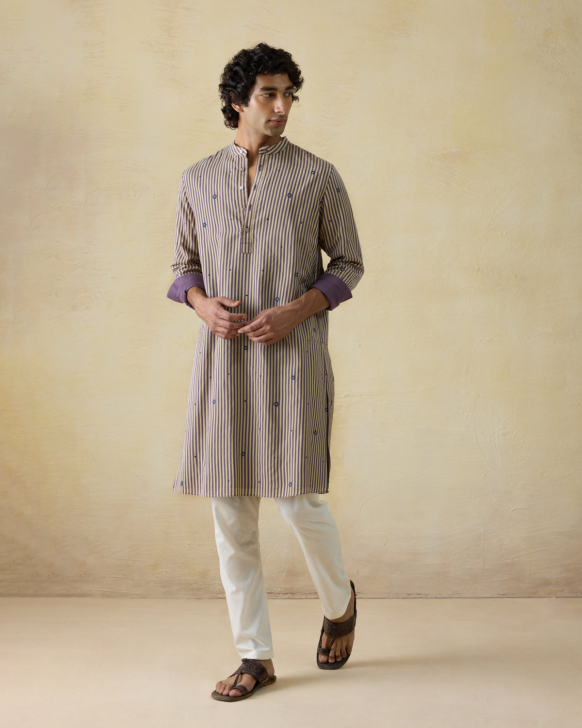 Shaam Kurta - Viscose Silk Blend Classic Fit