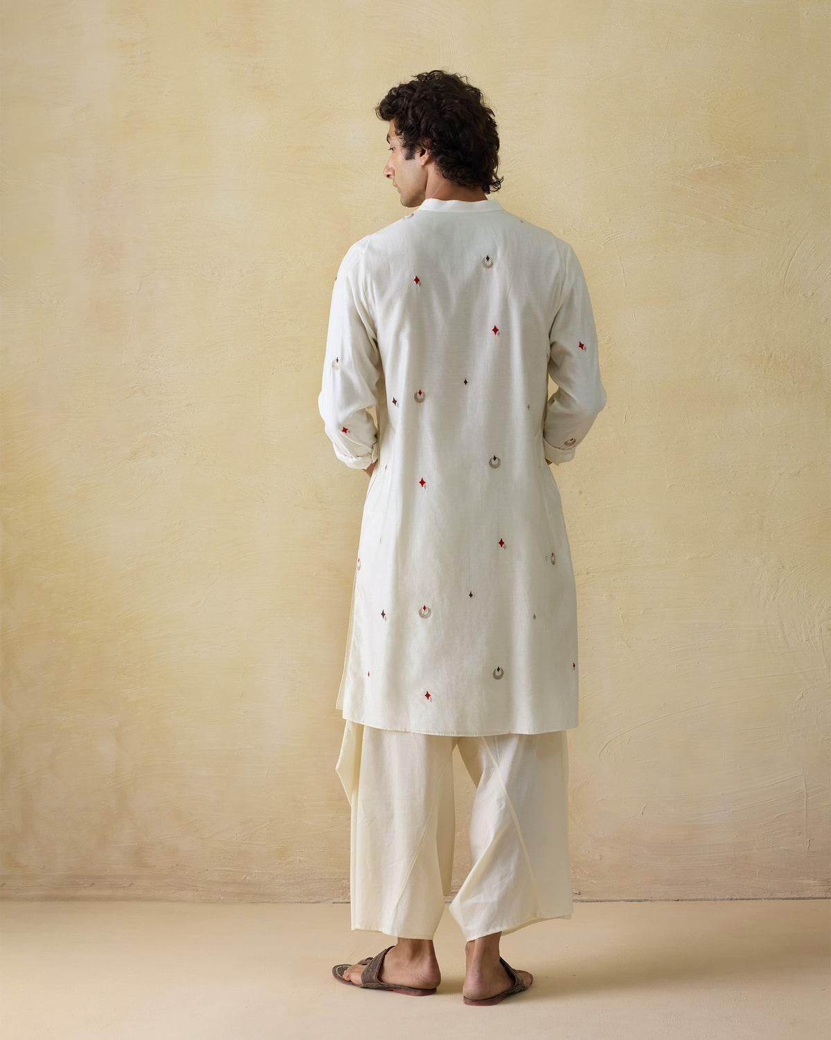 Neckband Kurta - Cotton Silk Classic Fit