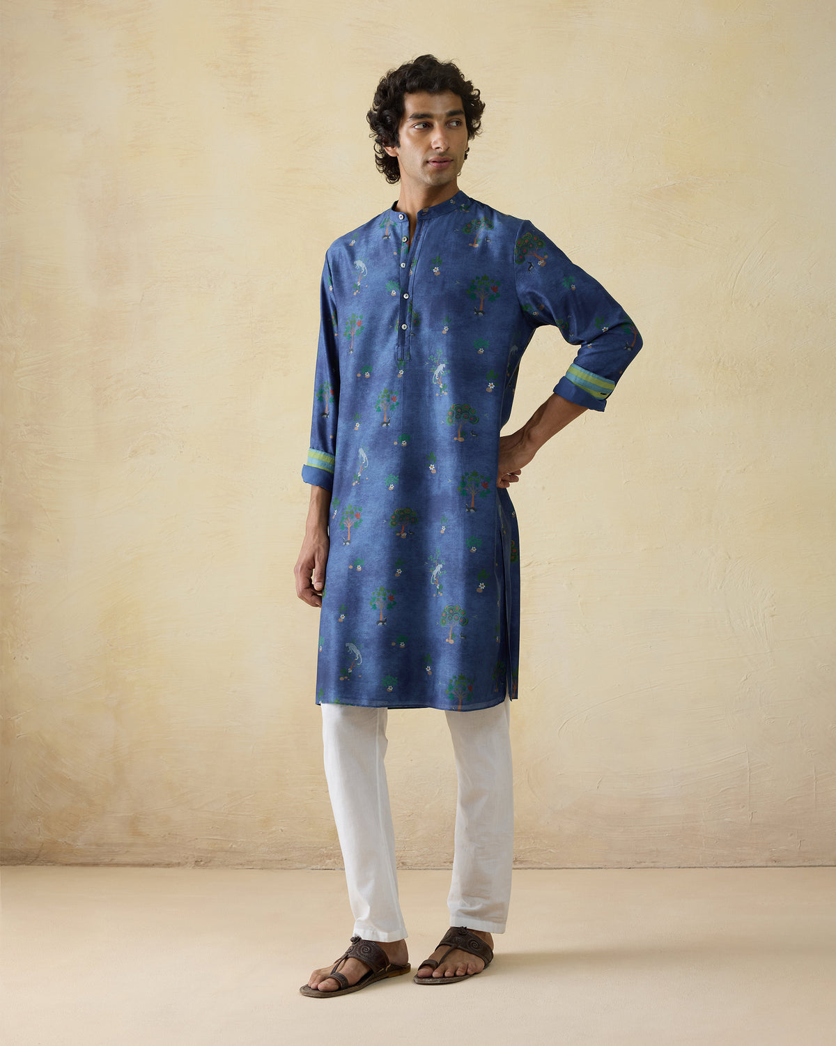 Astral Kurta - Cotton Silk Classic Fit