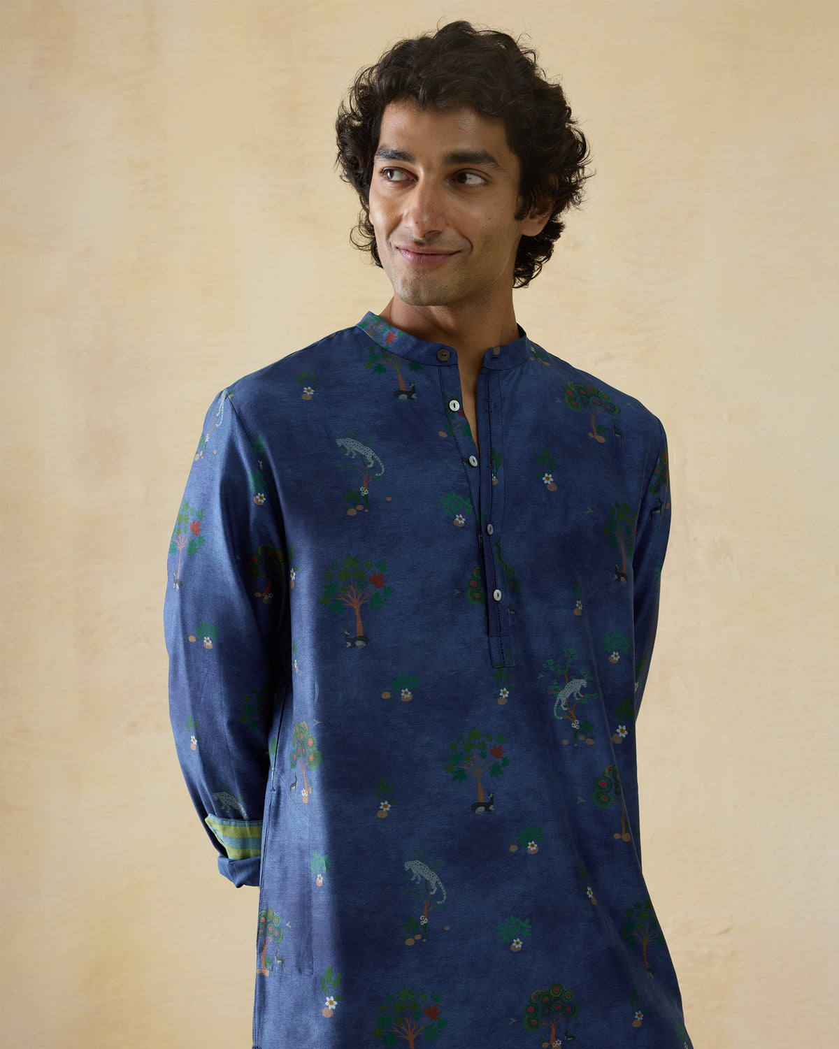 Astral Kurta - Cotton Silk Classic Fit