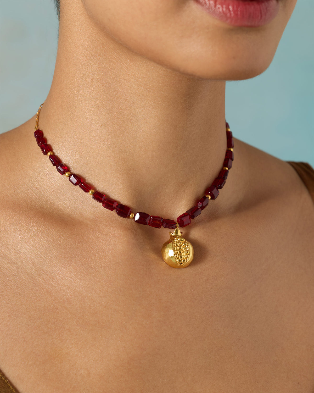 Anar Bagicha Necklace - Gold