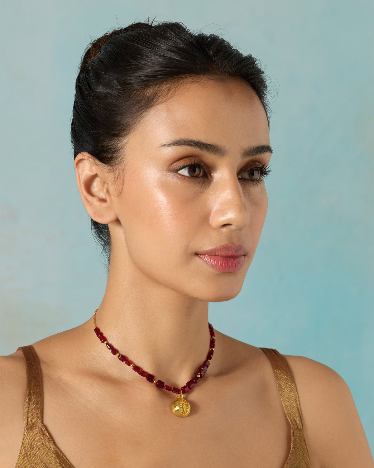Anar Bagicha Necklace - Gold