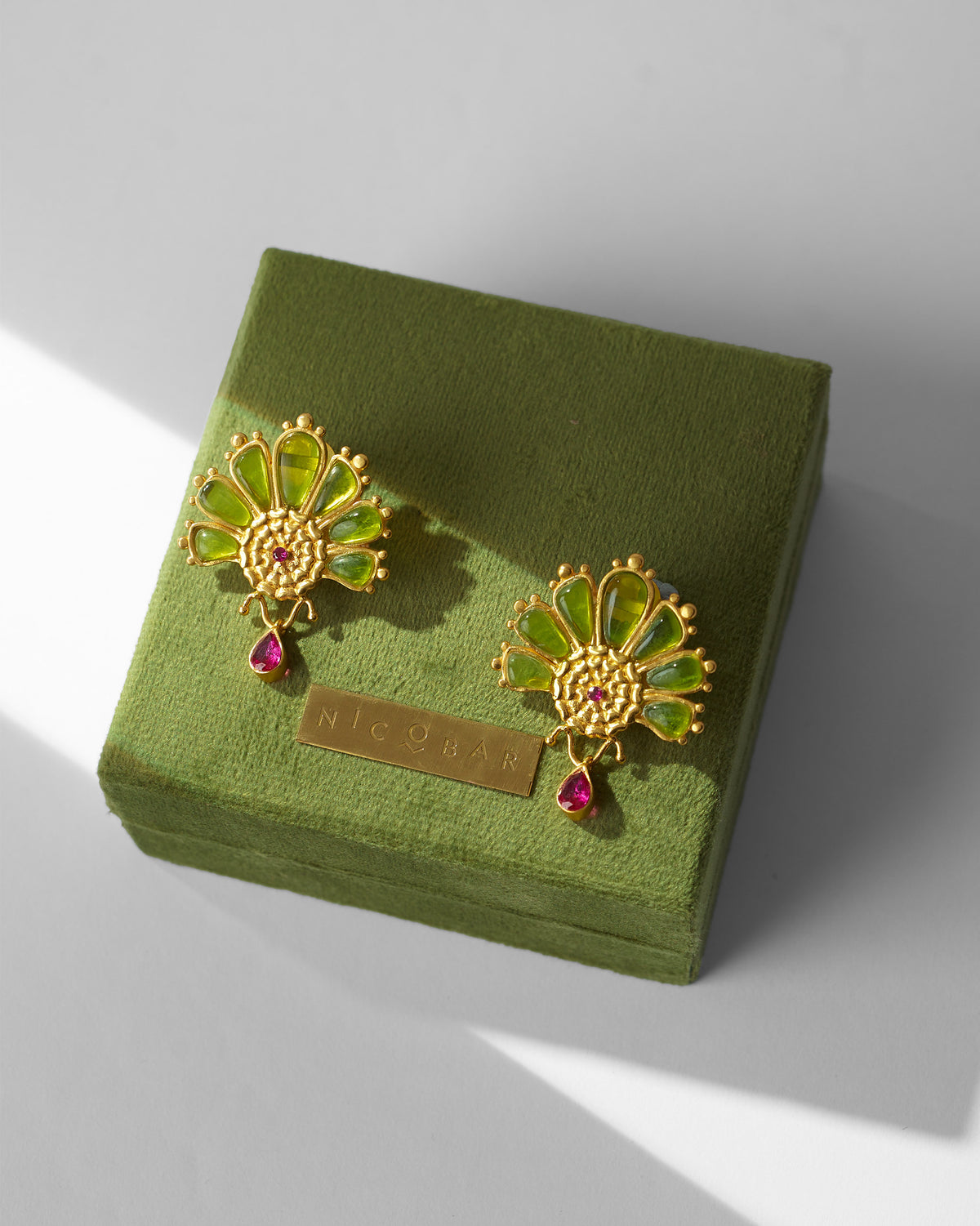Mari-Palm Earrings - Gold