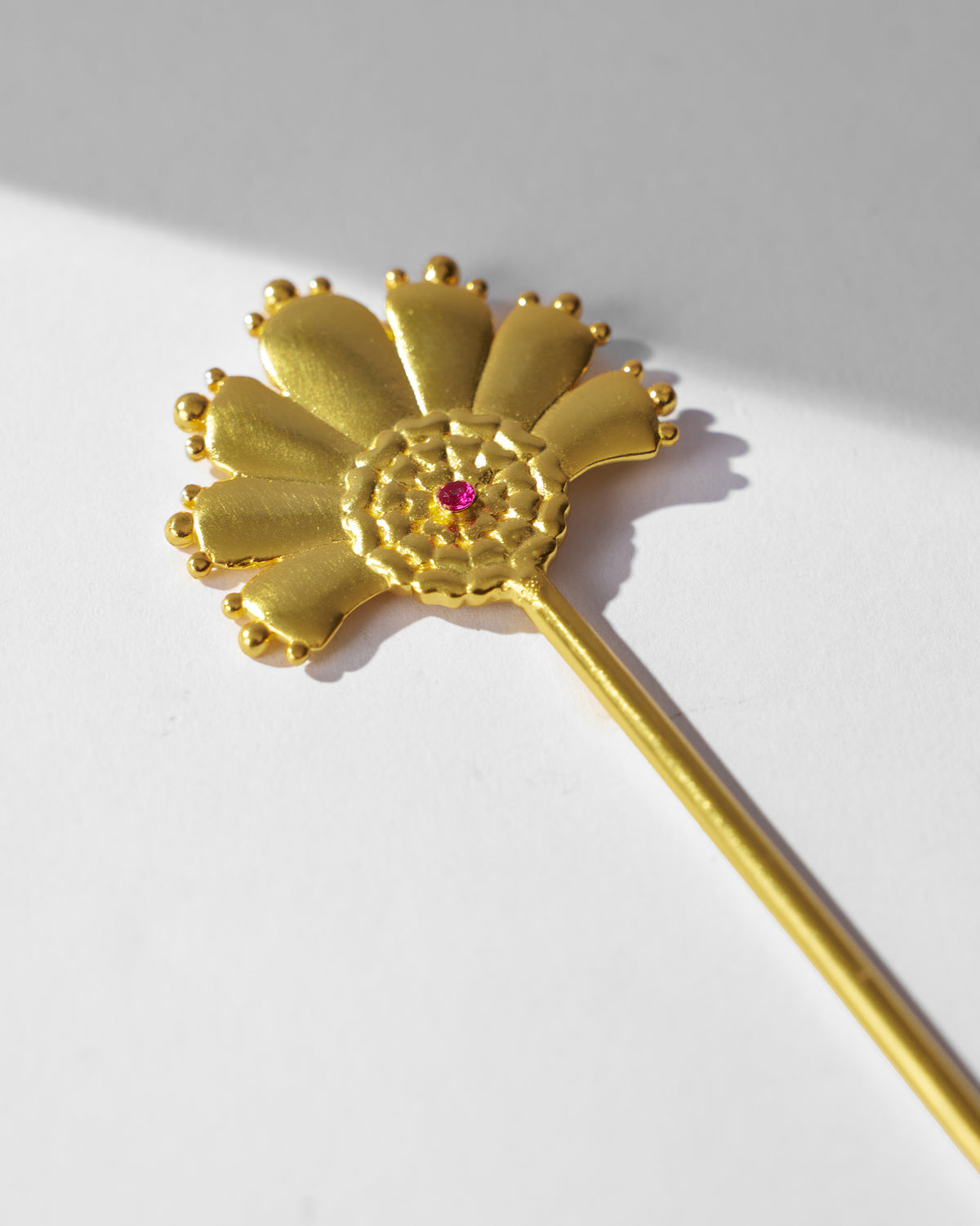 Mari-Palm Hairpin - Gold